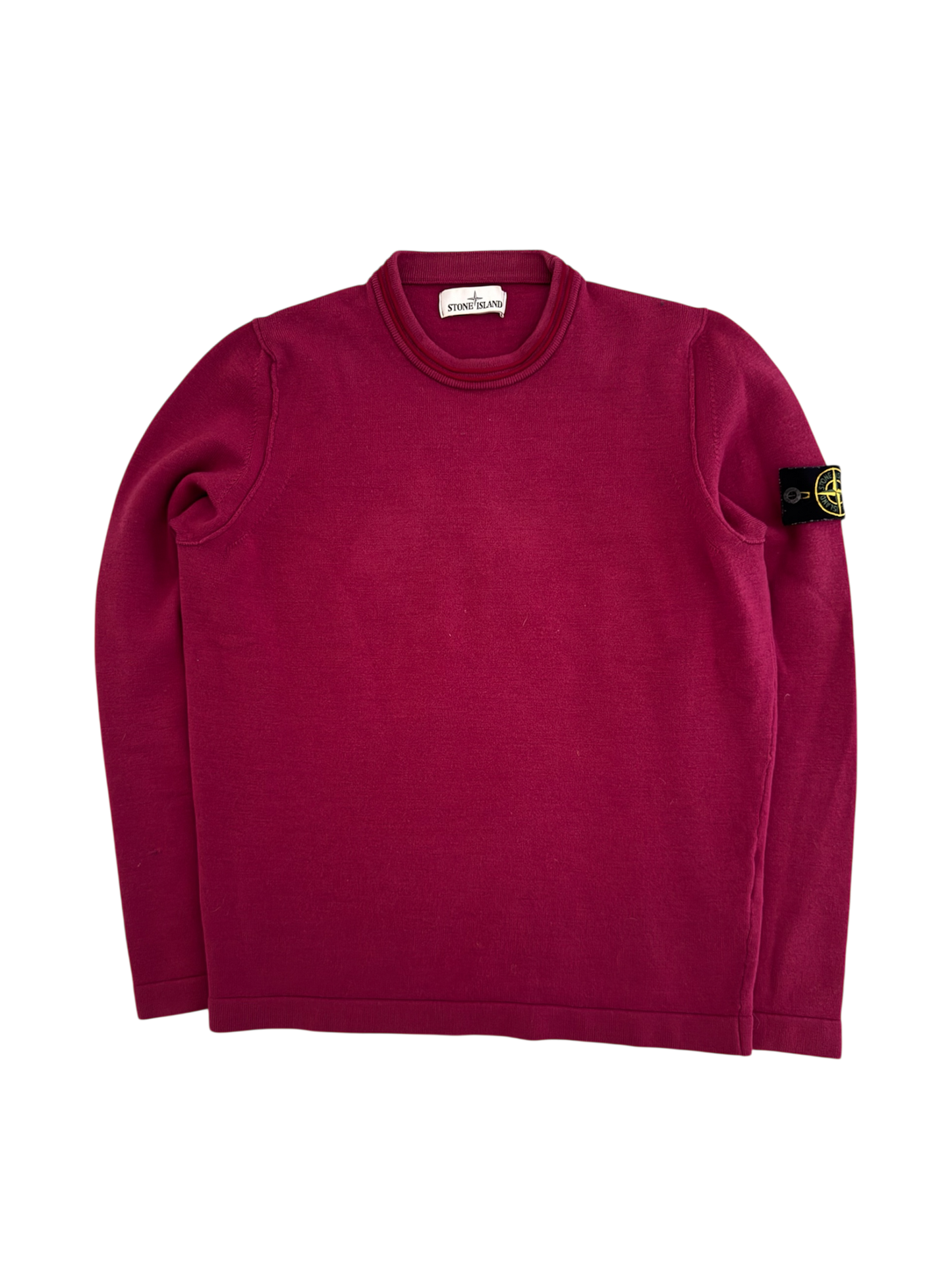 Stone Island 2018 Fucsia Knit Jumper - Medium