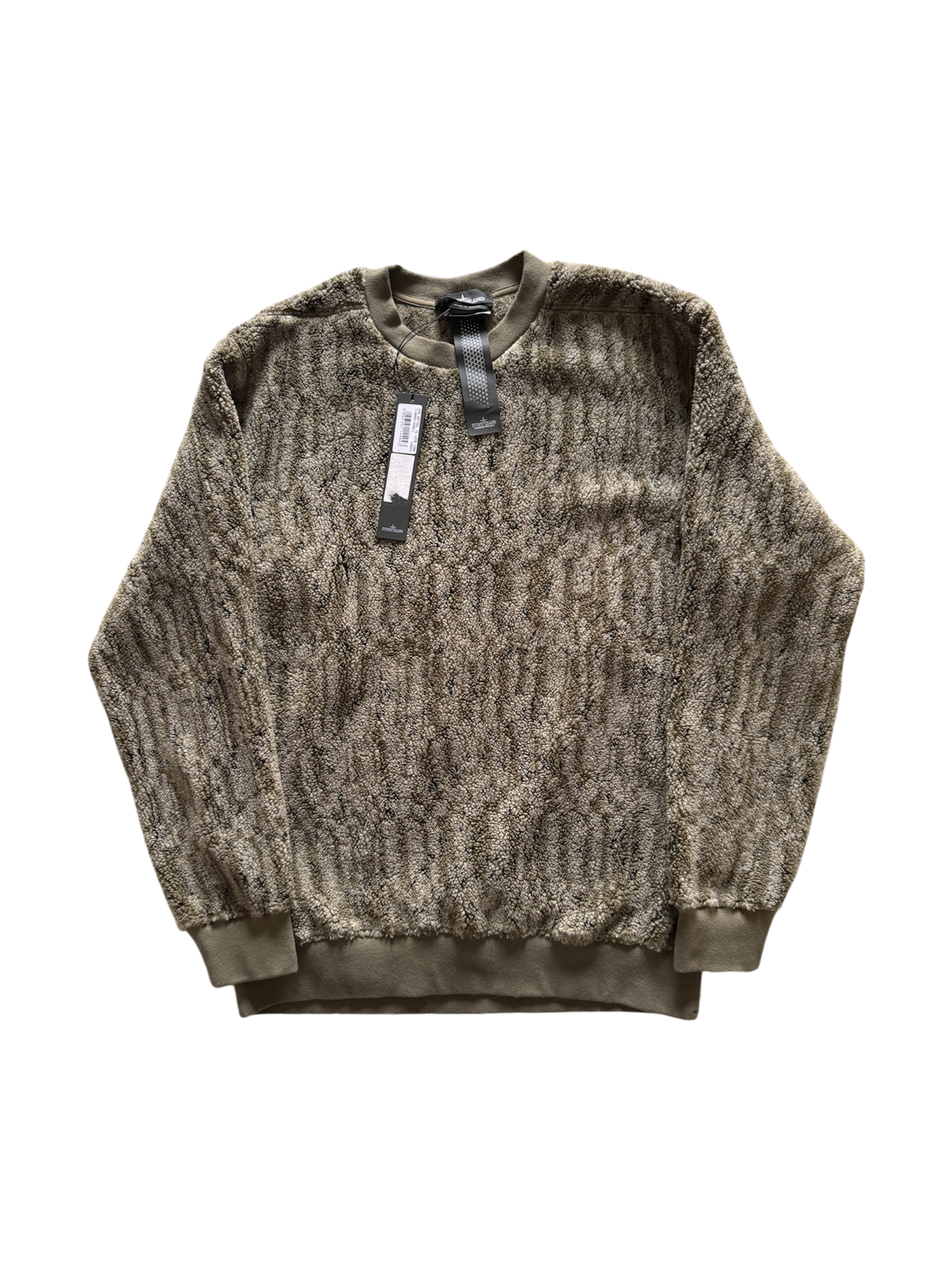 Maglione Stone Island Shadow Project Fleece Jacquard - Large