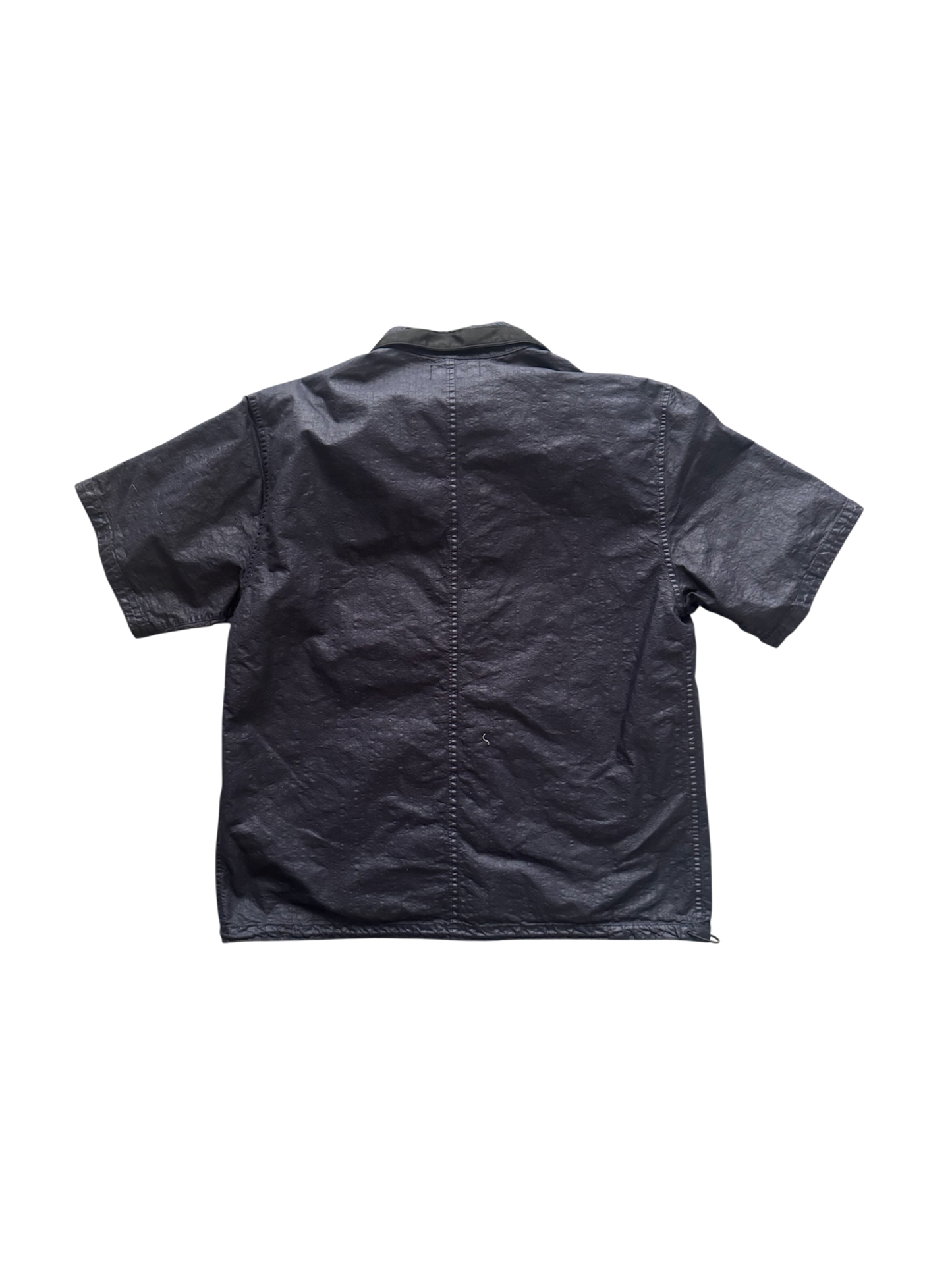 Stone Island Black Shortsleeve Overshirt - Medium