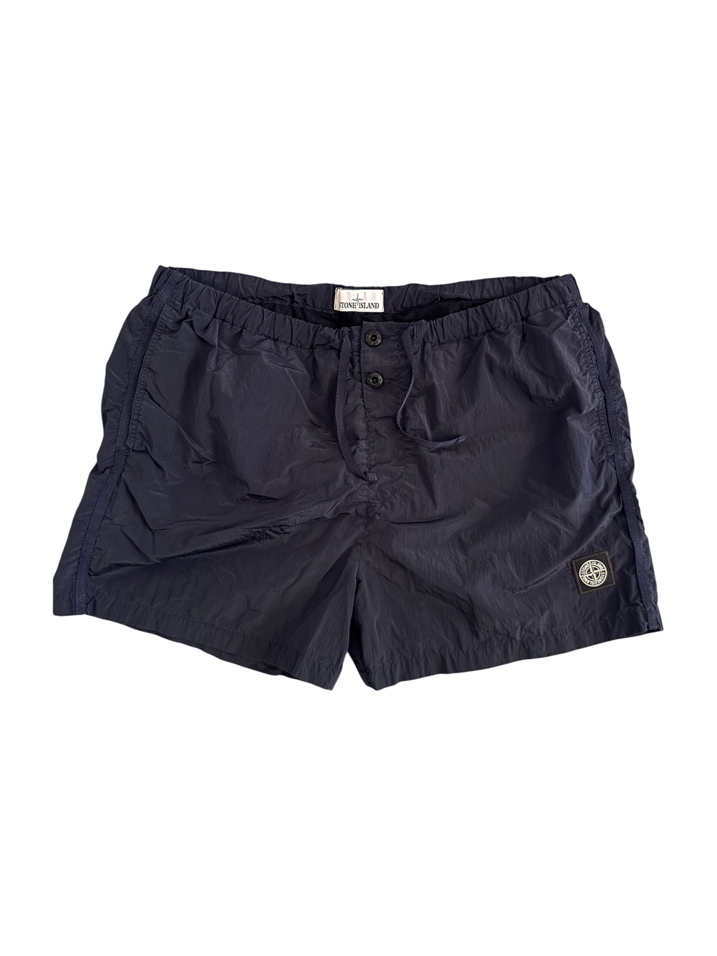 Stone Island Nylon Metal Navy Swim Shorts - XL