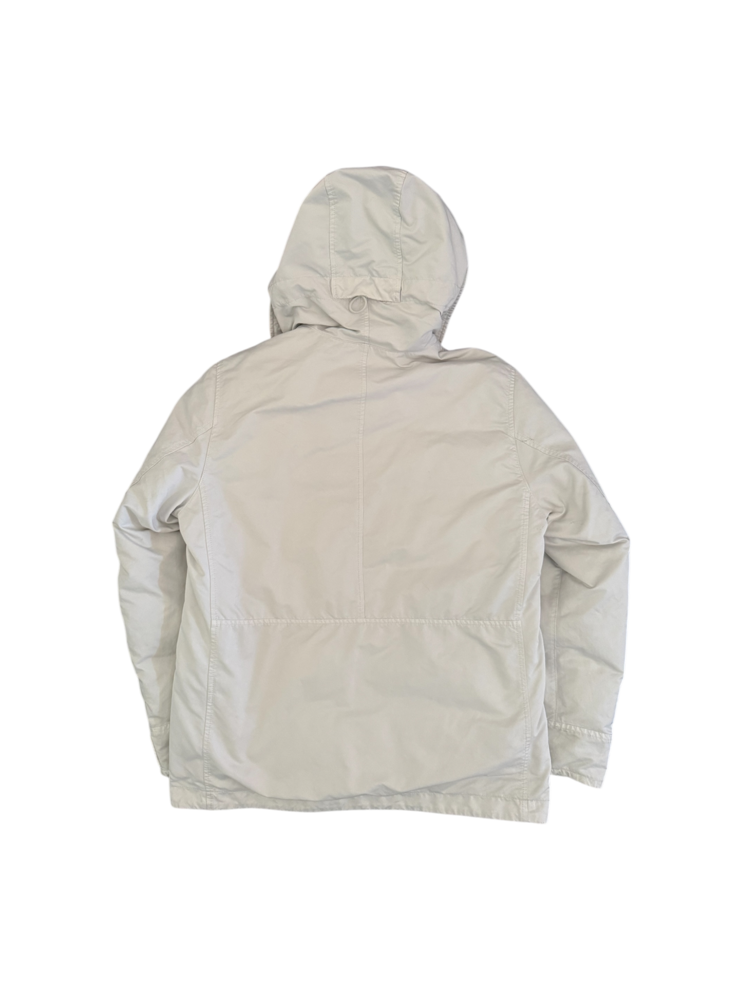 Stone Island White 'David TC Down' Jacket - Medium