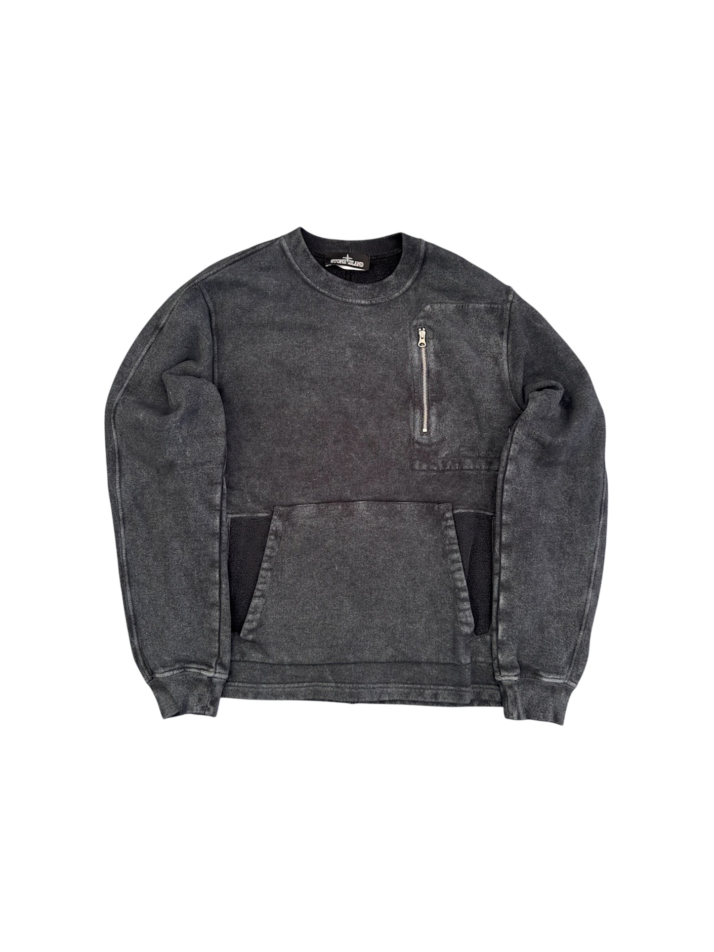 Stone Island Shadow Project Dust Treatment Crewneck - Small