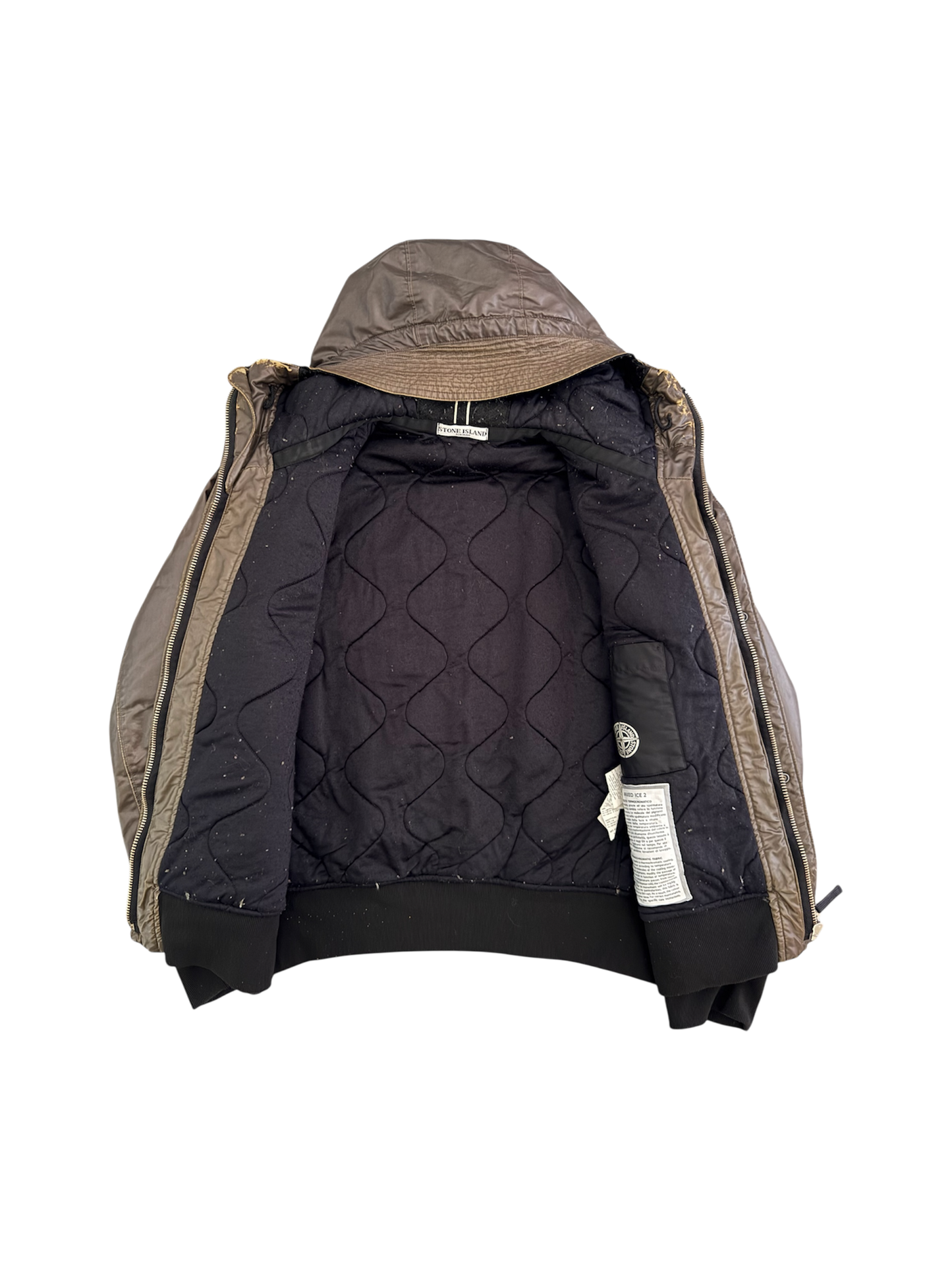Stone Island 'Waxed Ice 2' Jacket - Large