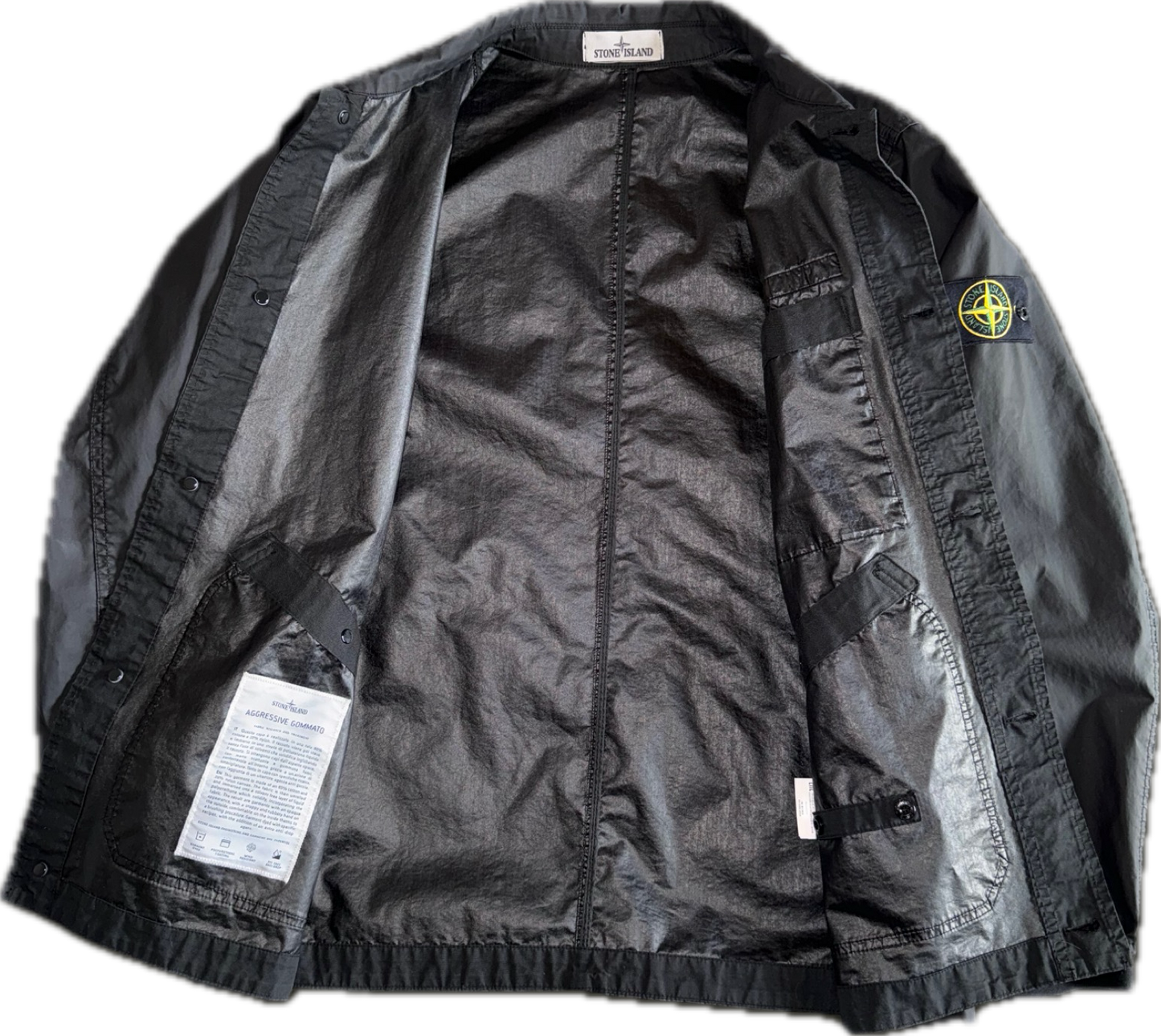 Giacca Stone Island 'Agressive Gommato' - Large