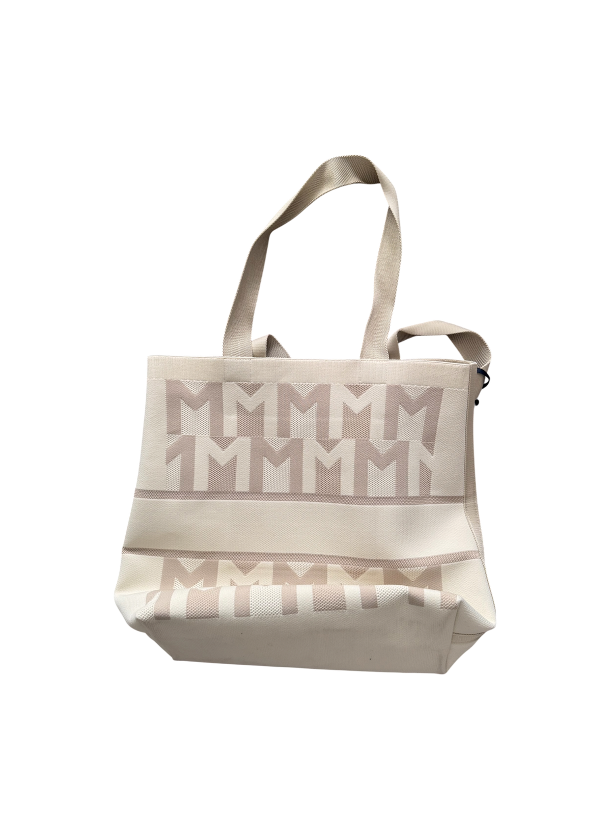 Moncler Beige Tote Bag Knit - Unisize