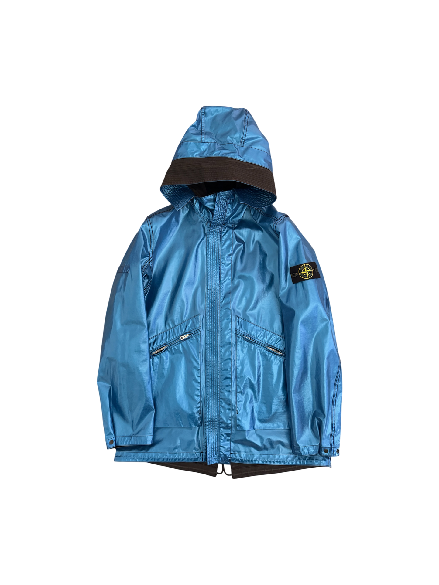 Stone Island 'Raso Gommato' Reversible Jacket - Large