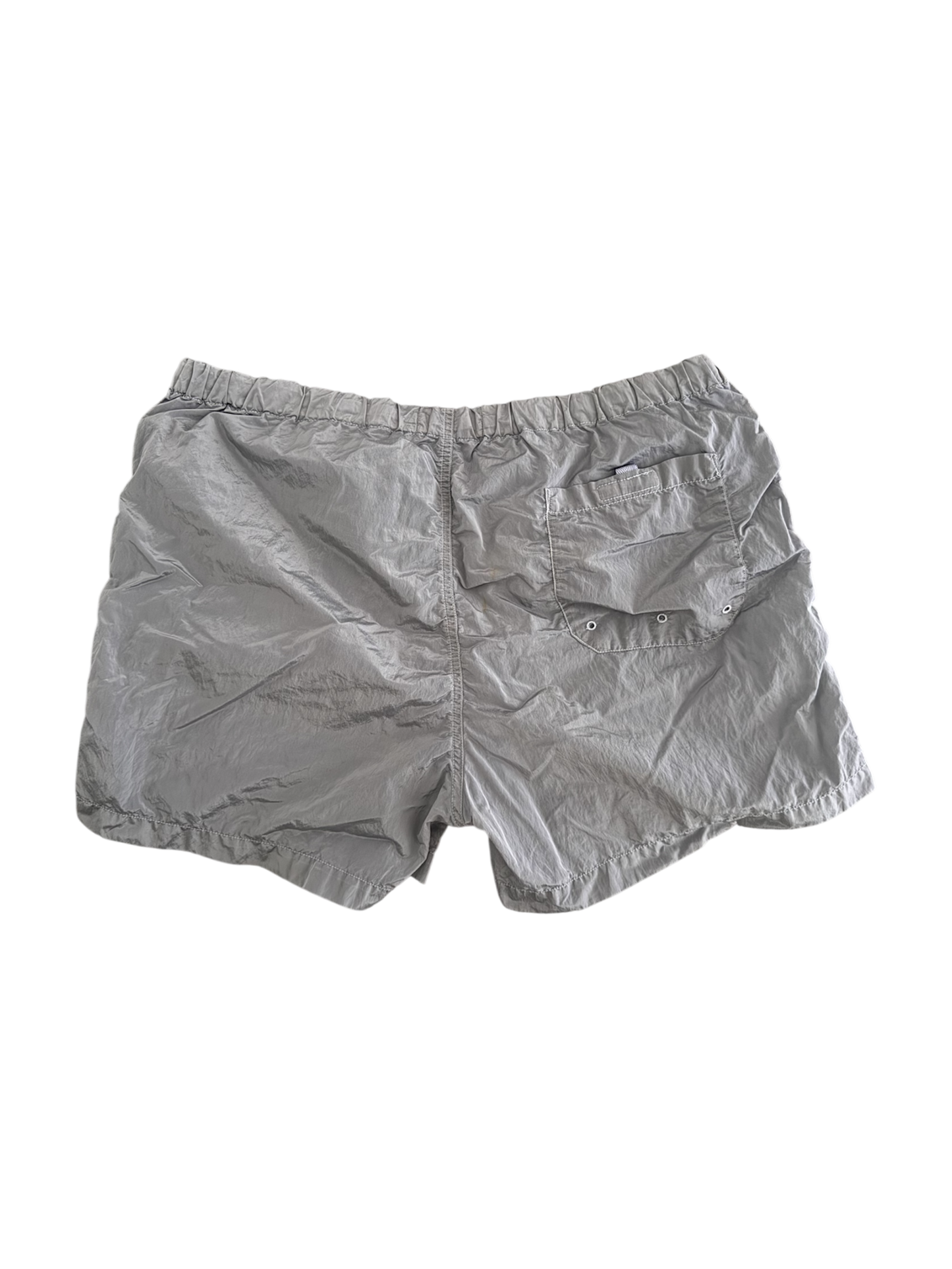 Stone Island Nylon Metal Grey Swim Shorts - Large