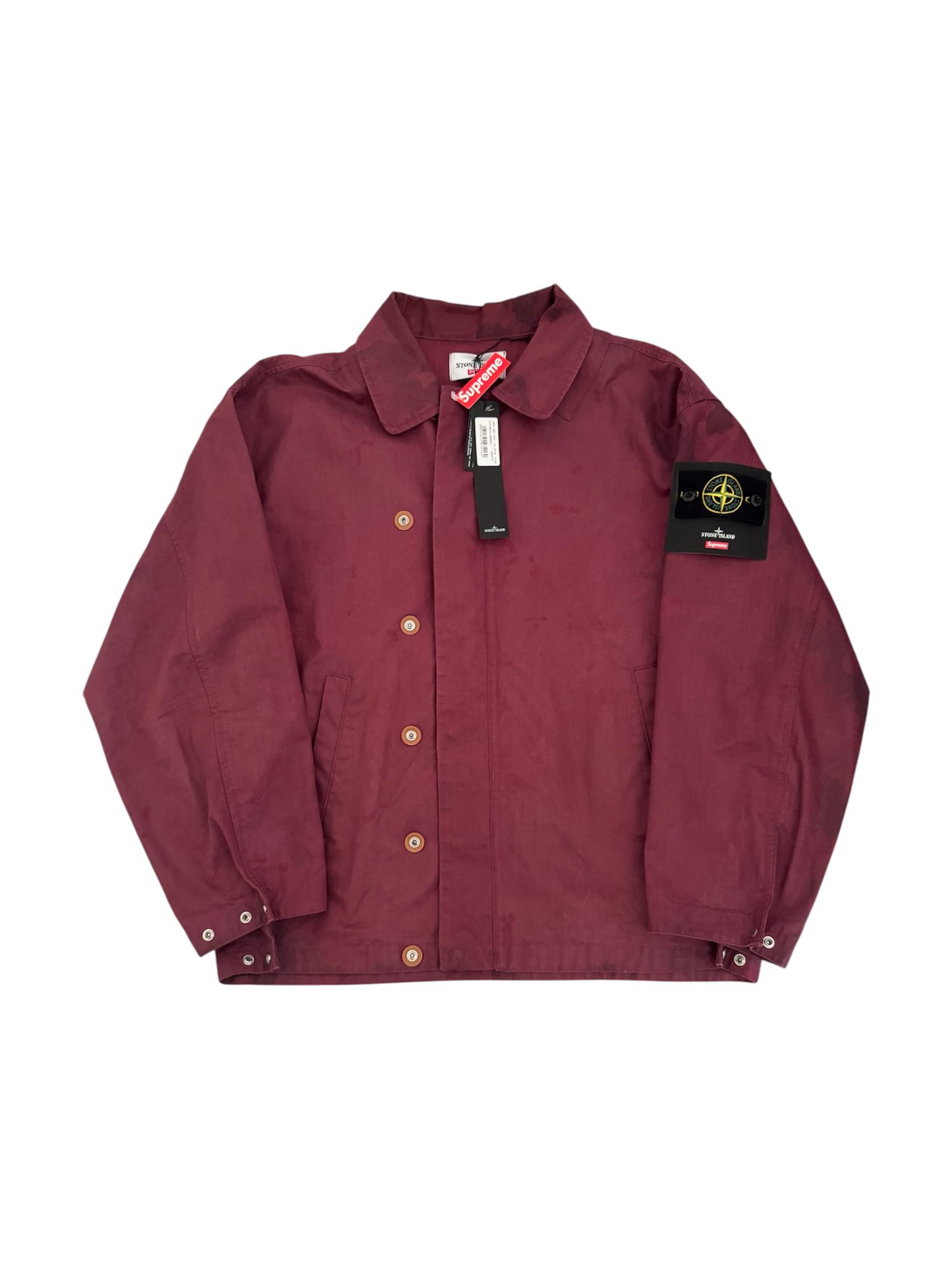 Giacca Stone Island x Supreme 'Cotton Ripstop Ice Jacket Camo' - Large