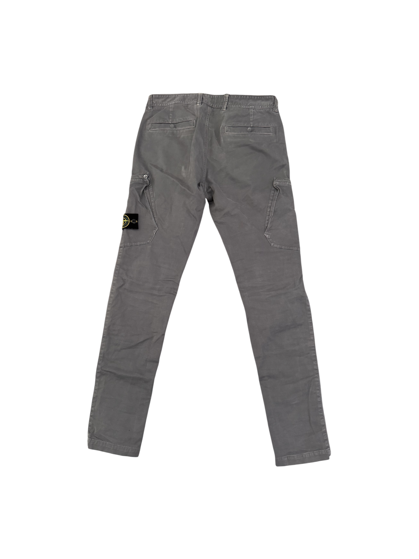 Stone Island Grey SK Cargo Trousers - W32