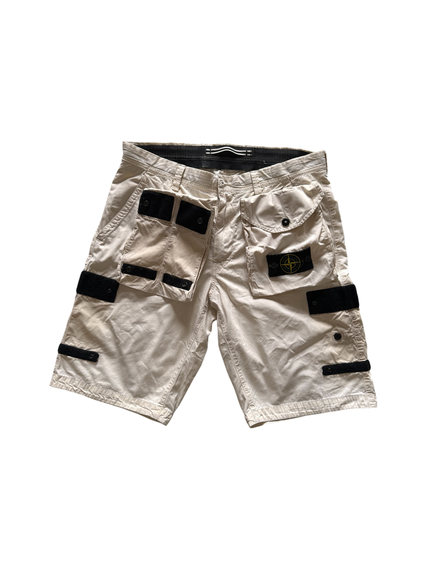 Pantaloncini Stone Island Con Tasche Staccabili - W32