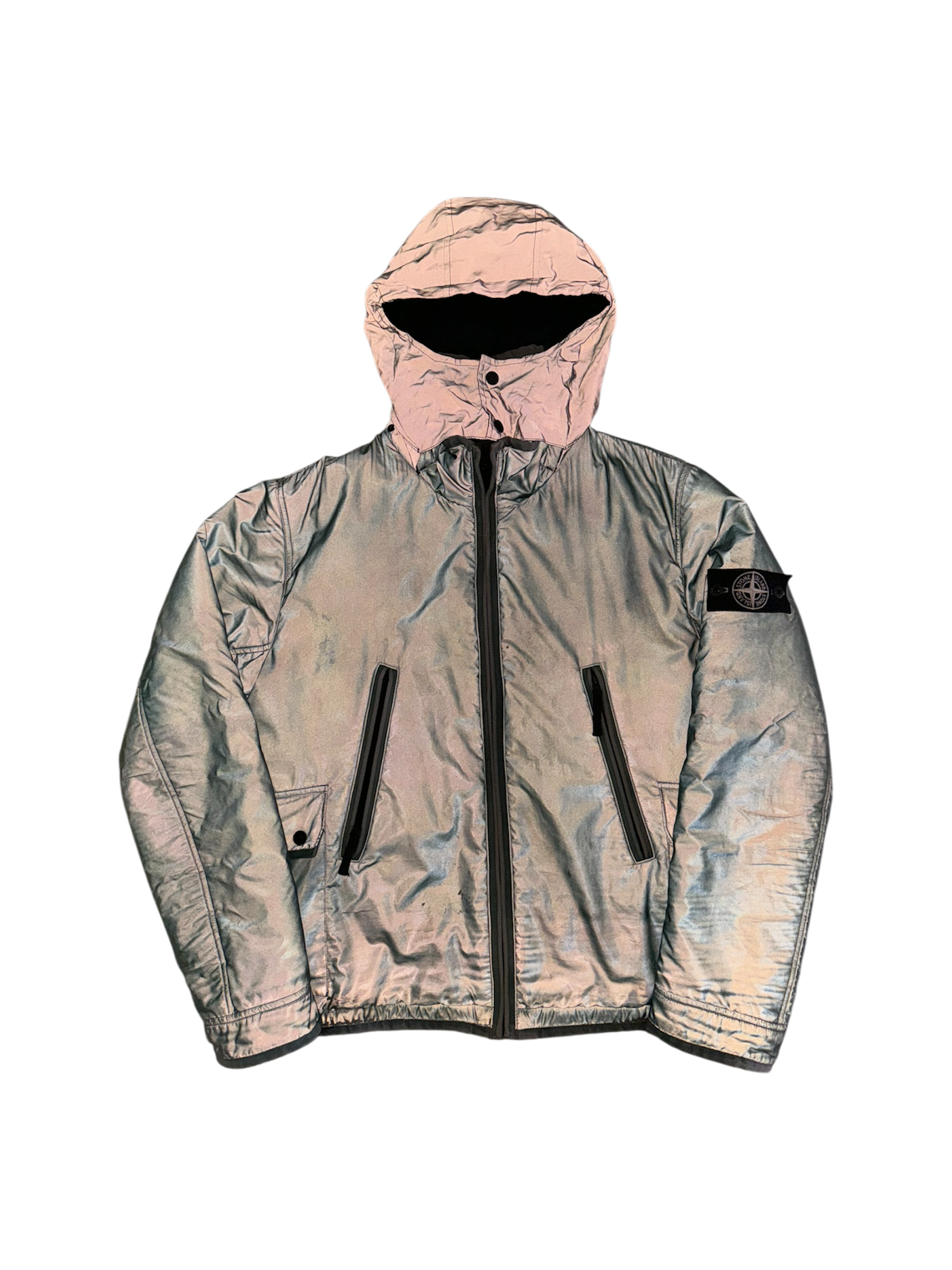 Stone Island 30th Anniversary Green 'Liquid Reflective' Jacket Stone Island 30th Anniversary Green 'Liquid Reflective' Jacket