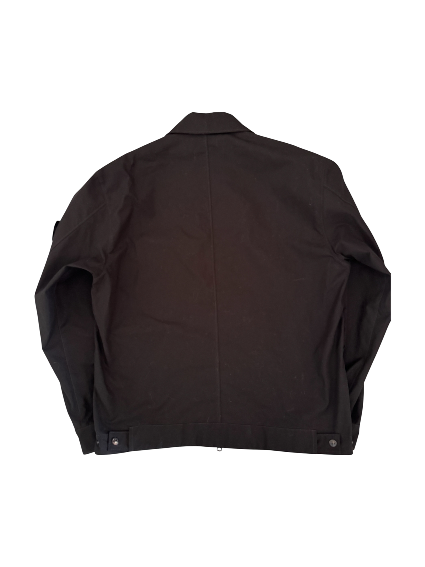 Giacca Stone Island Cotton Canvas Ghost Nera - XL