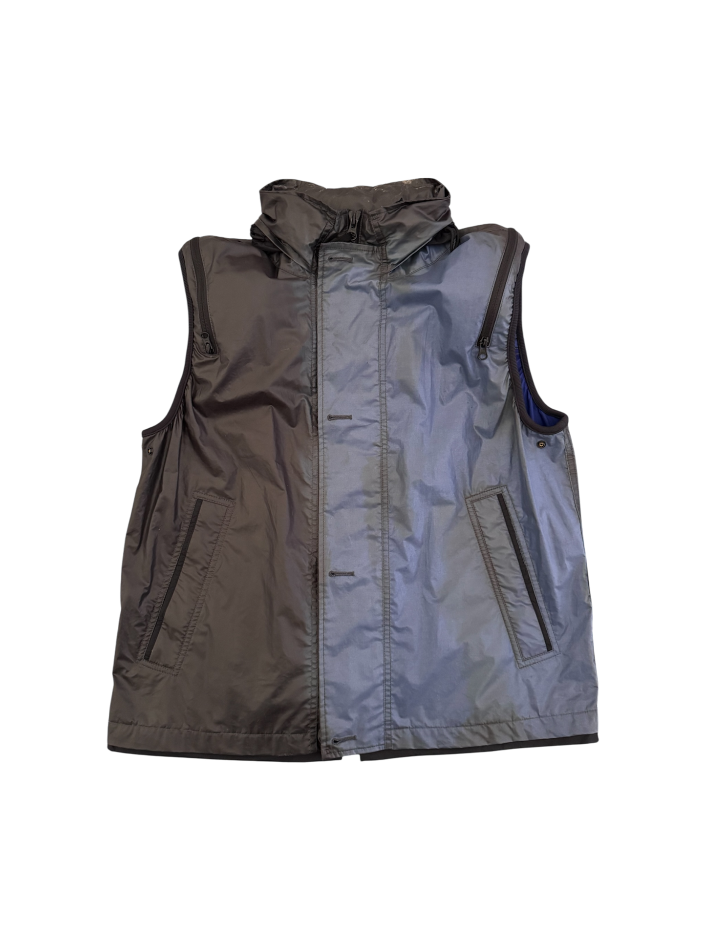 Stone Island Marina 'Heat Reactive' Detachable Sleeves Jacket - XXL