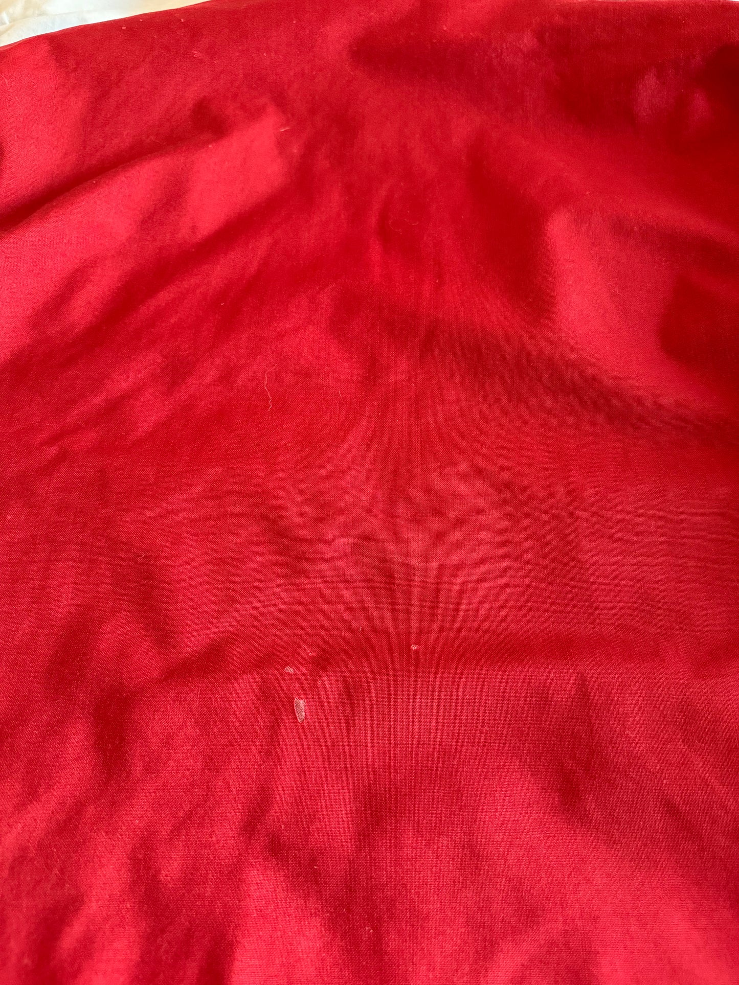 Stone Island AW01 Red Quilted Parka - XL