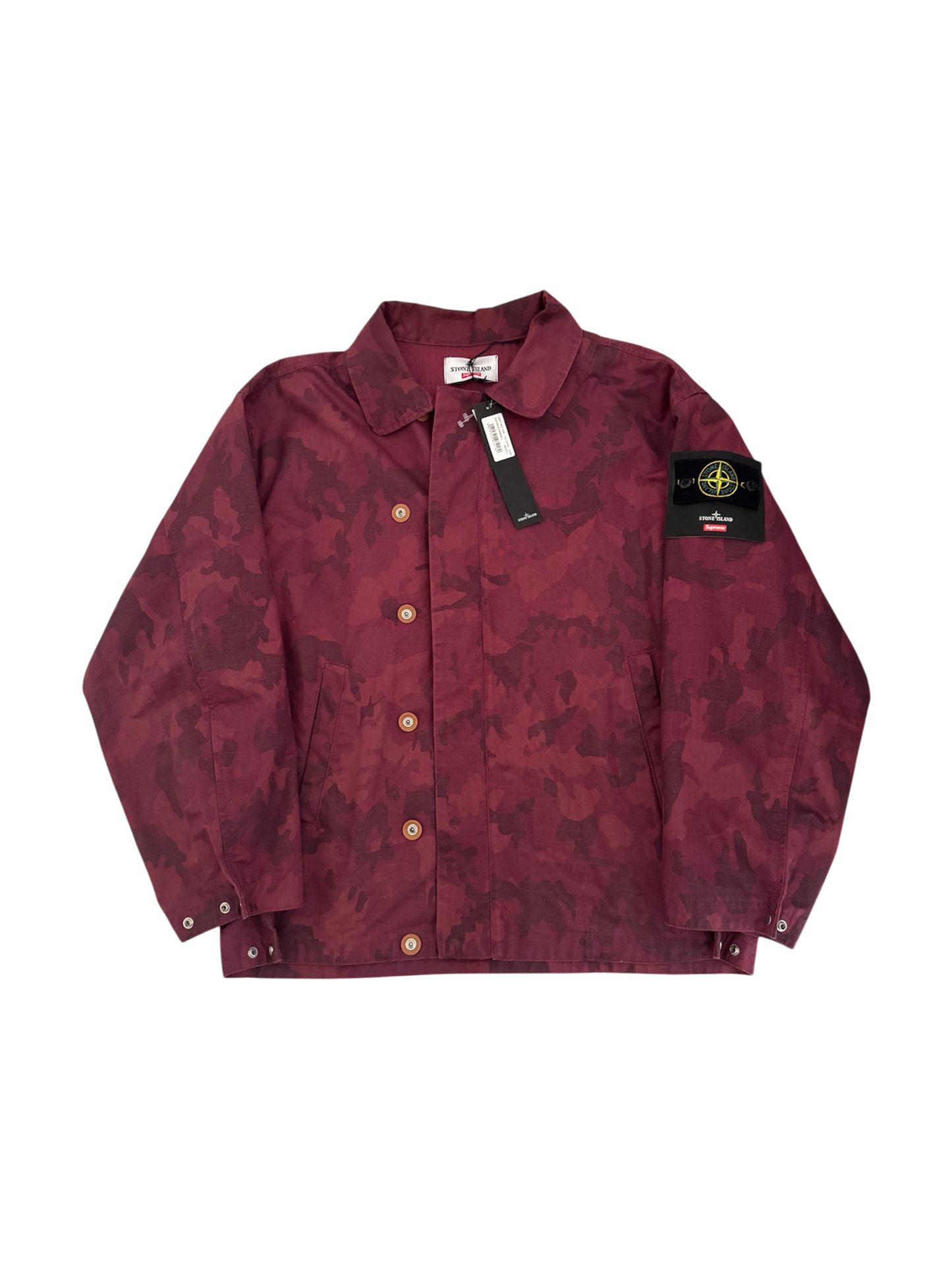 Giacca Stone Island x Supreme 'Cotton Ripstop Ice Jacket Camo' - Large