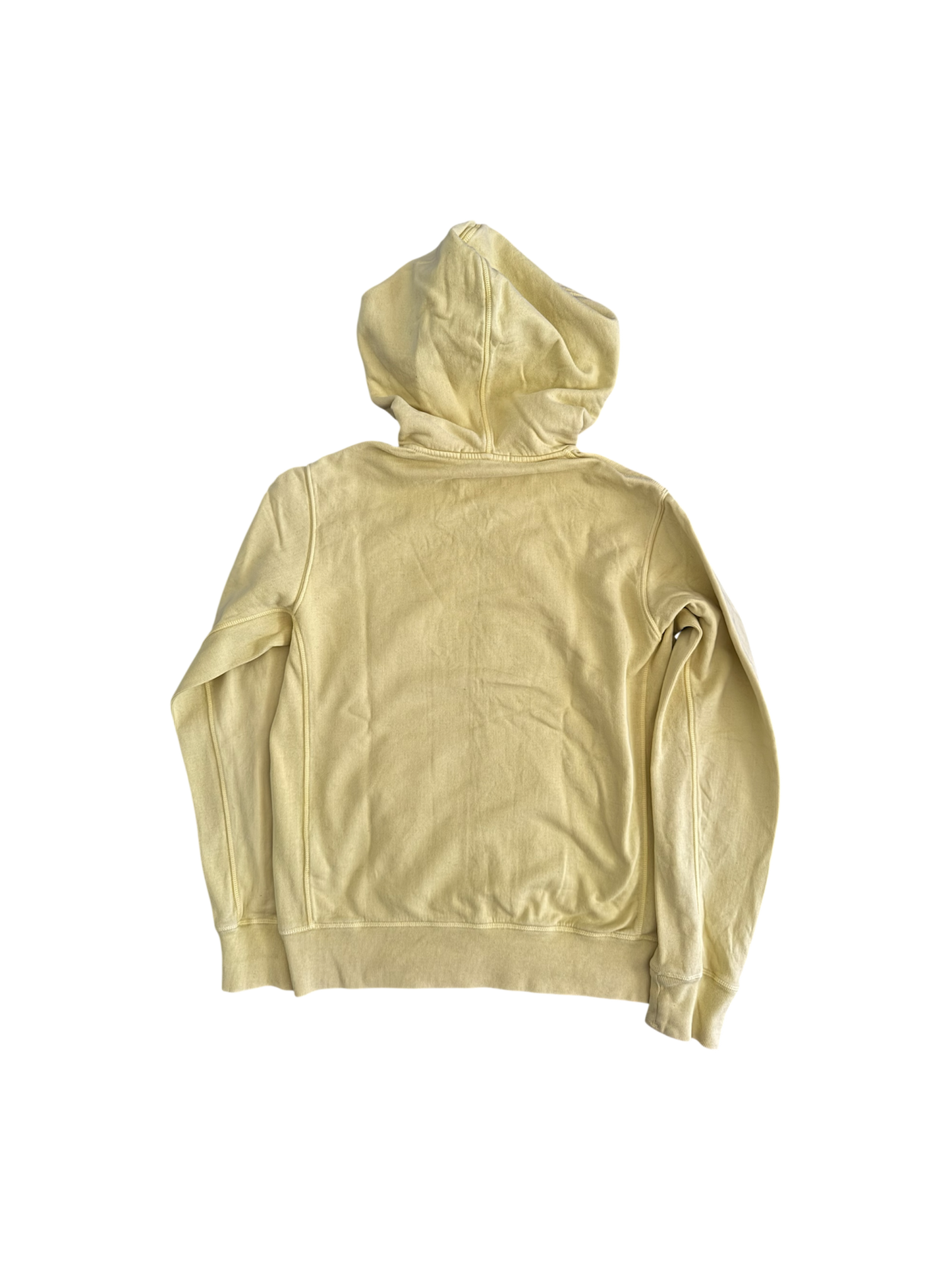 Stone Island Yellow Hoodie - Medium