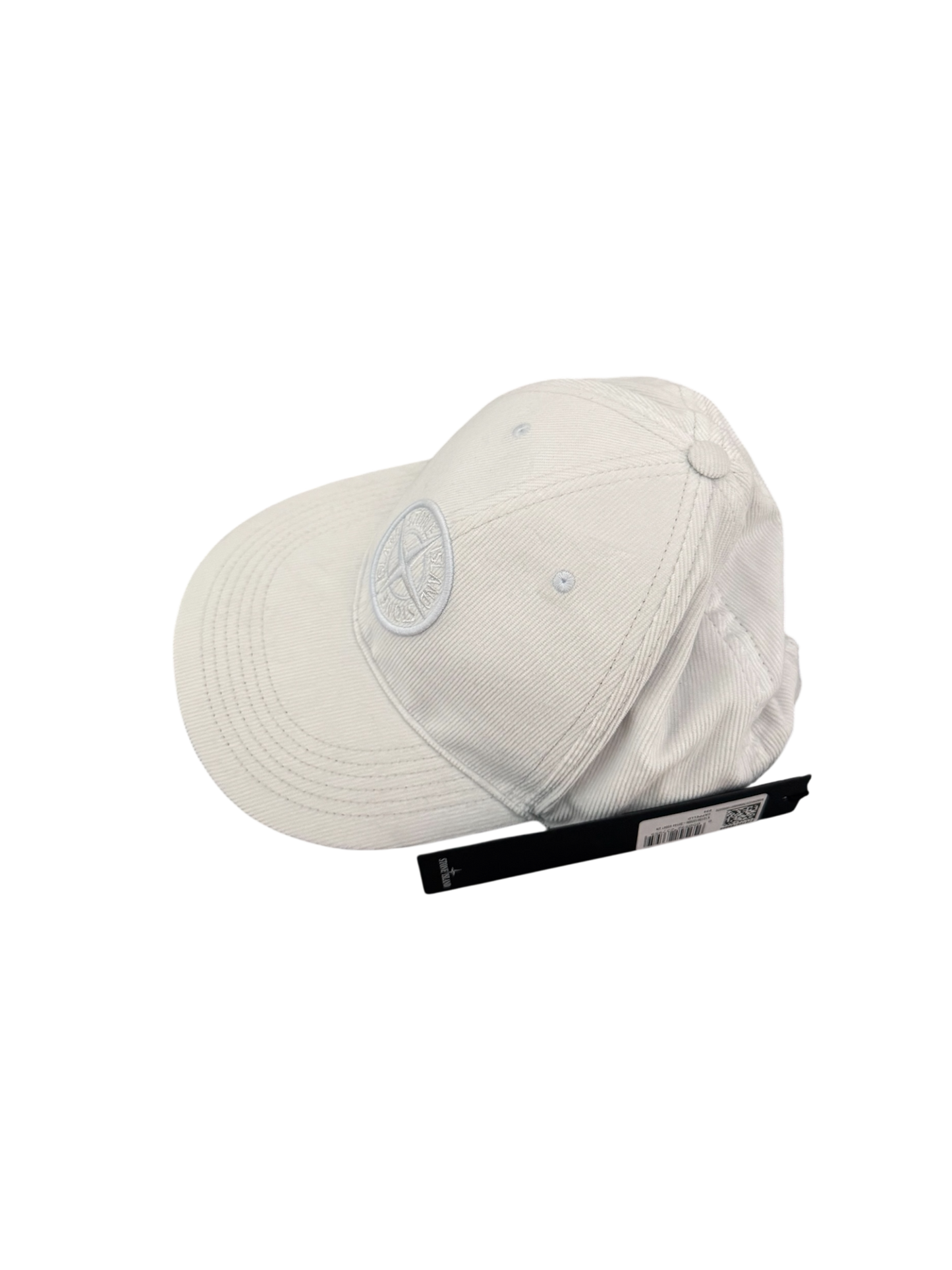 Stone Island Cappellino Bianco Corduroy - Unisize