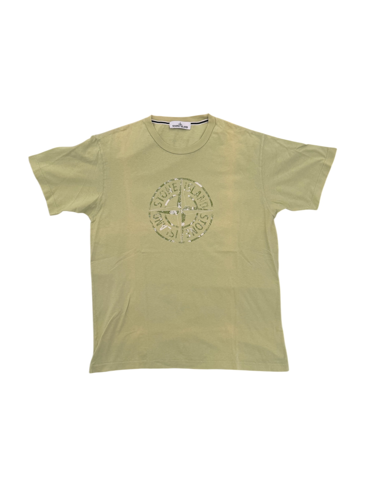 T-Shirt Stone Island Lime - XXL