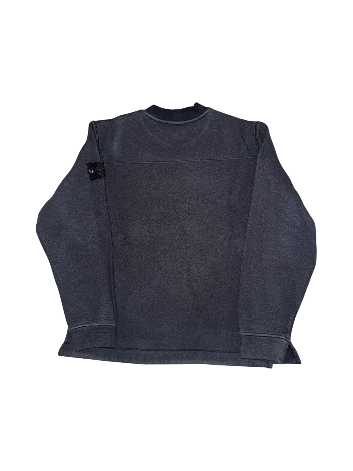 Maglione Stone Island Ghost Navy Lana/Cotone - Large