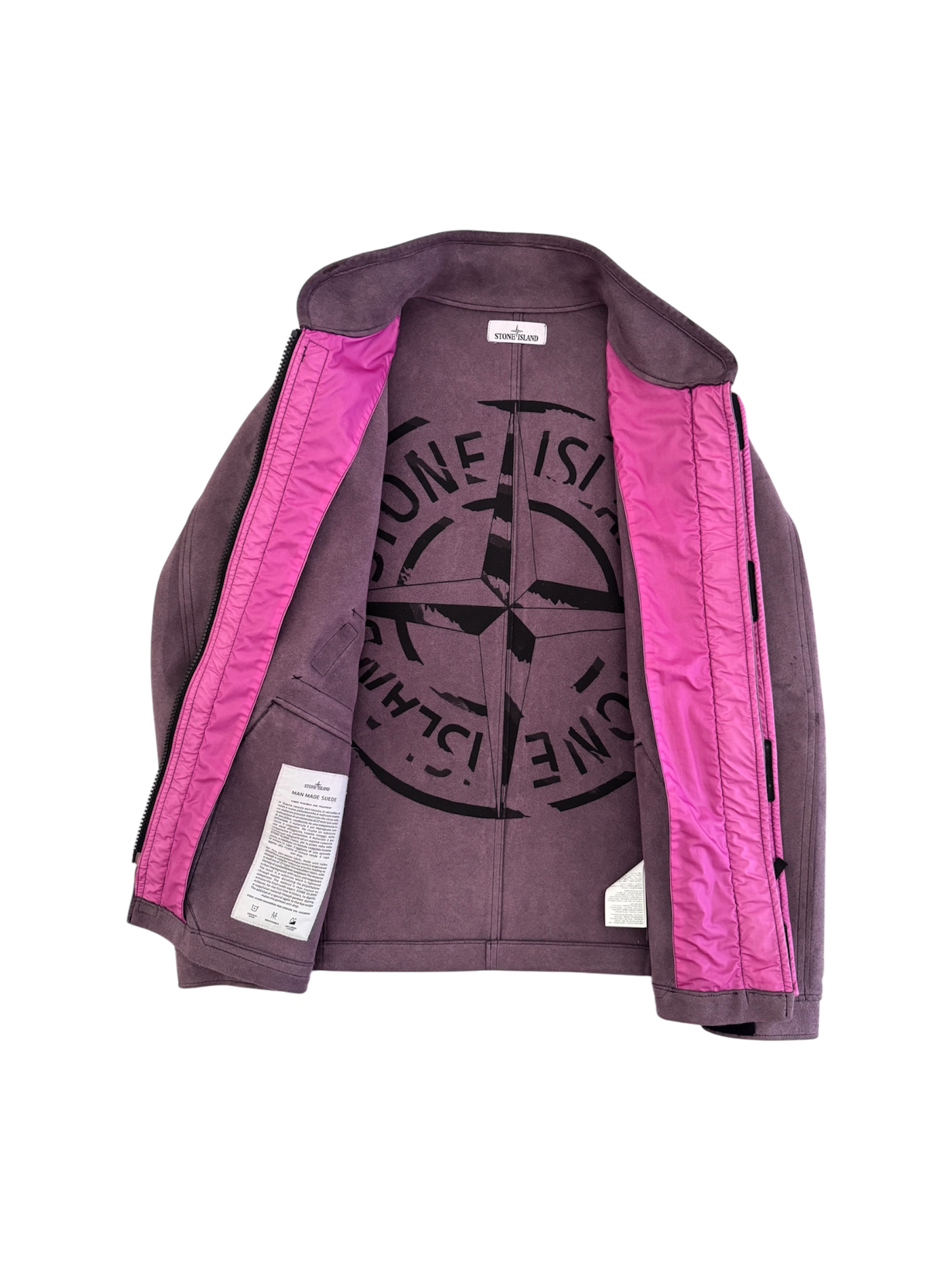Giacca Stone Island 'Man Made Suede' - Medium