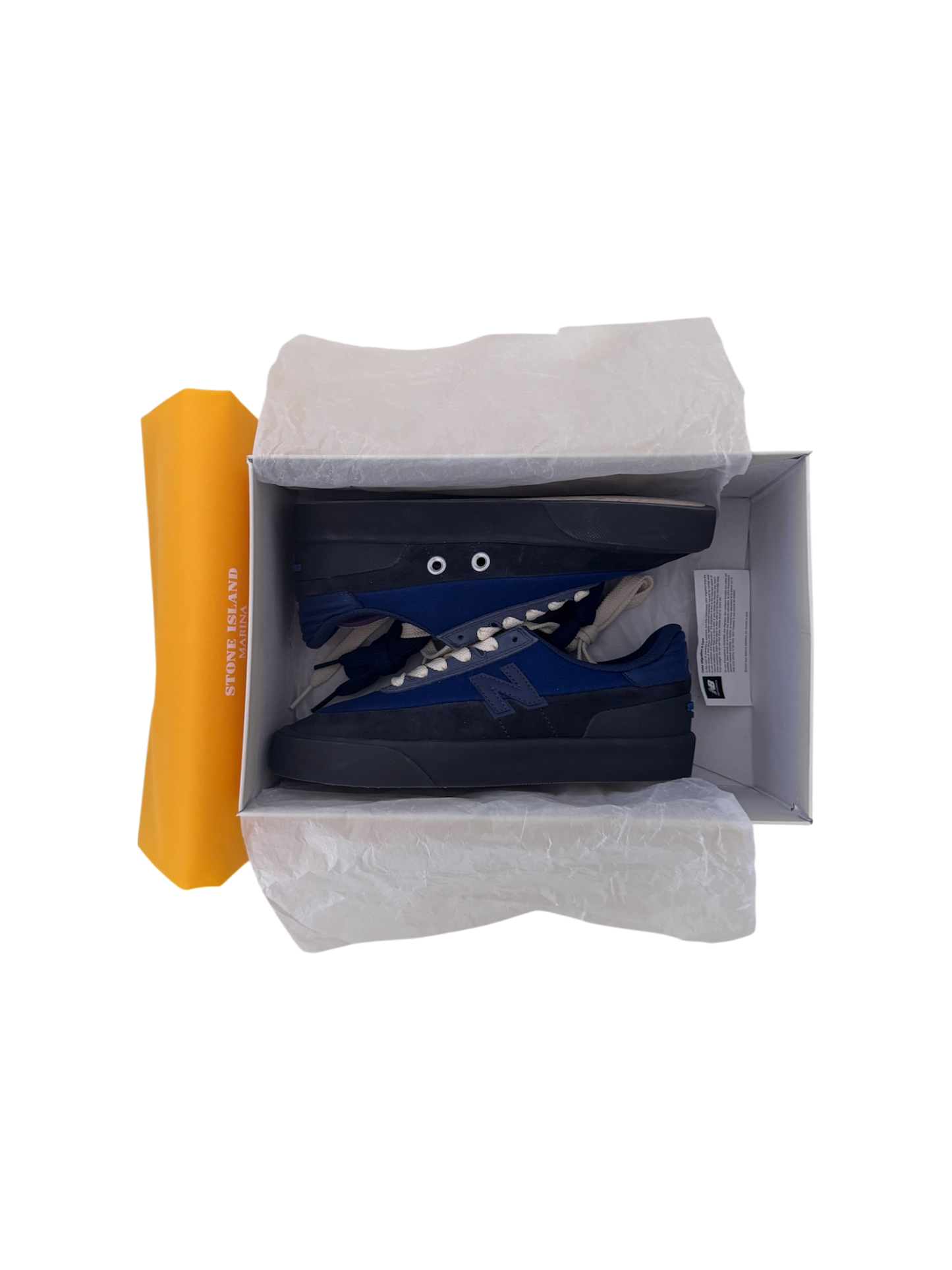 Stone Island x New Balance Blue Marina Sneakers - 38.5 EU