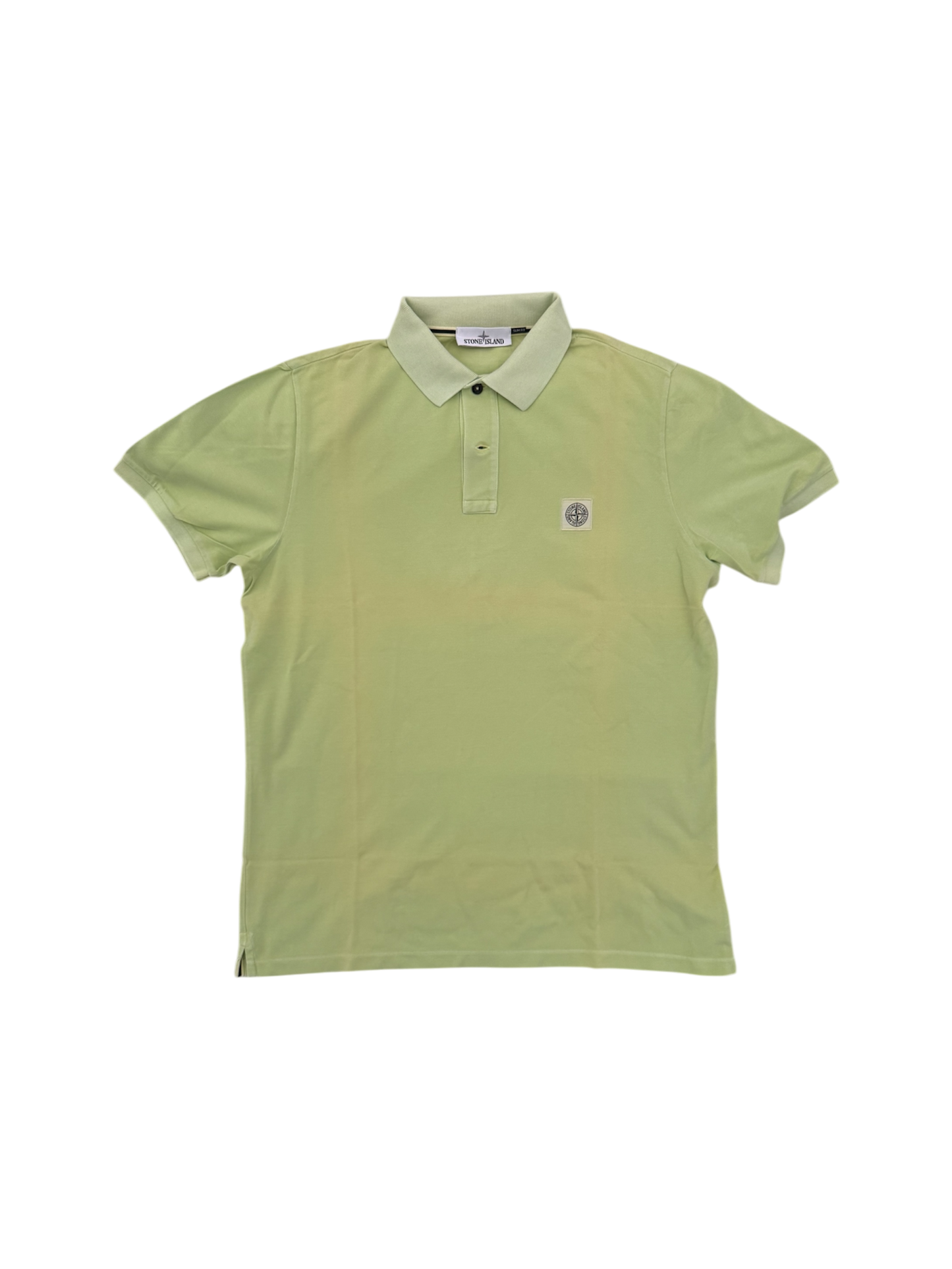 Polo Stone Island Lime - XXL