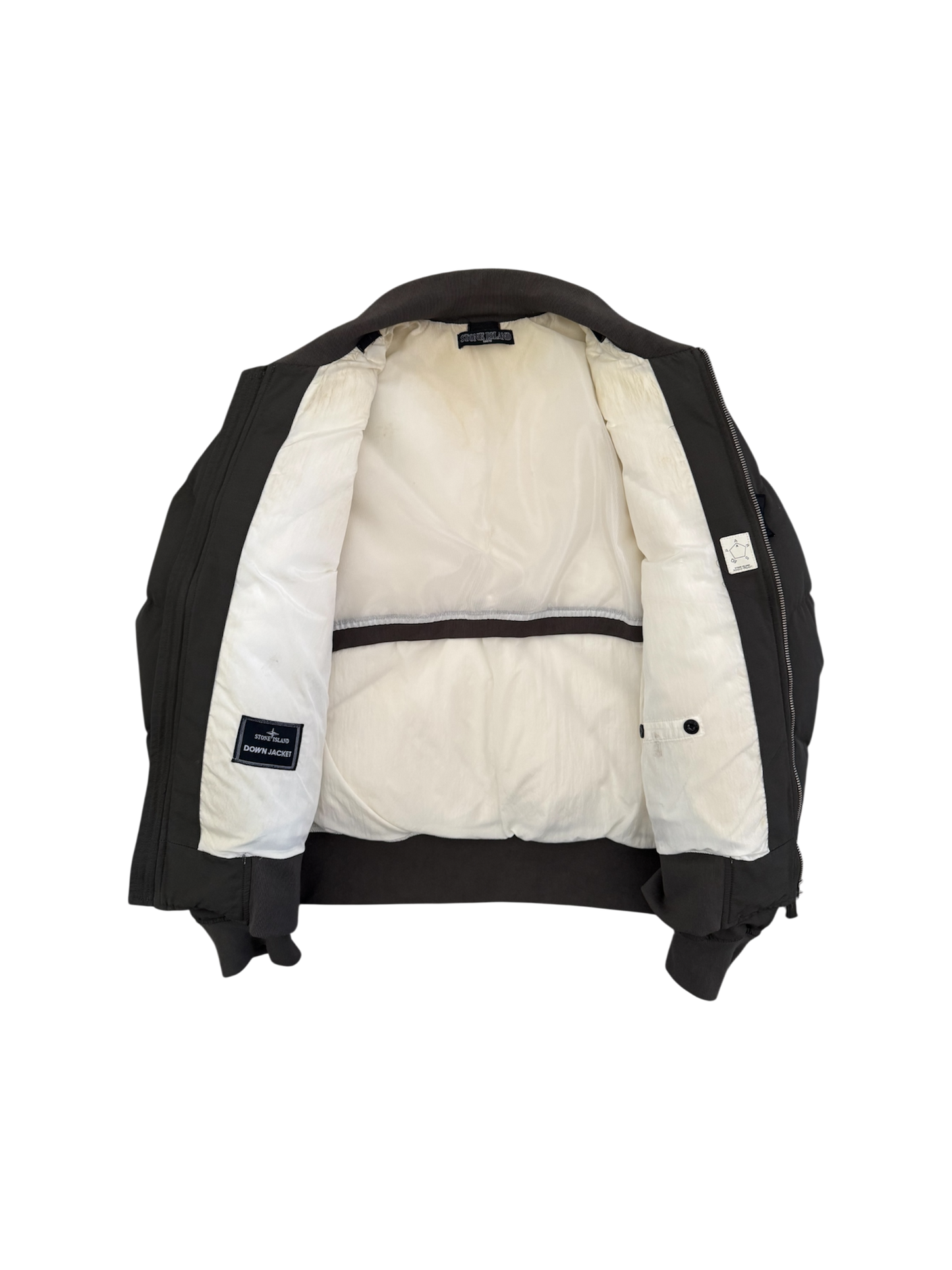 Stone Island Shadow Project 'Modular Technical Wool' Down Jacket - Large