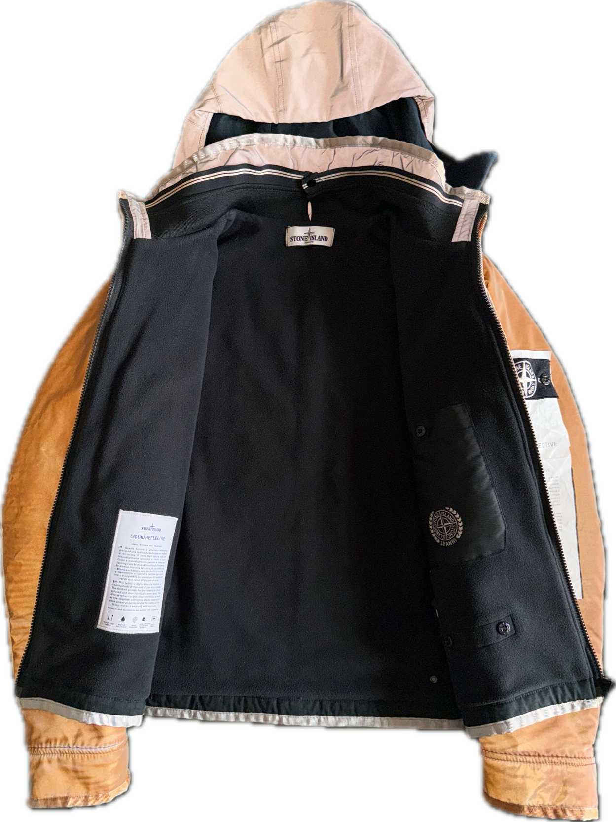 Giacca "Liquid Reflective" del 30° anniversario di Stone Island - Small
