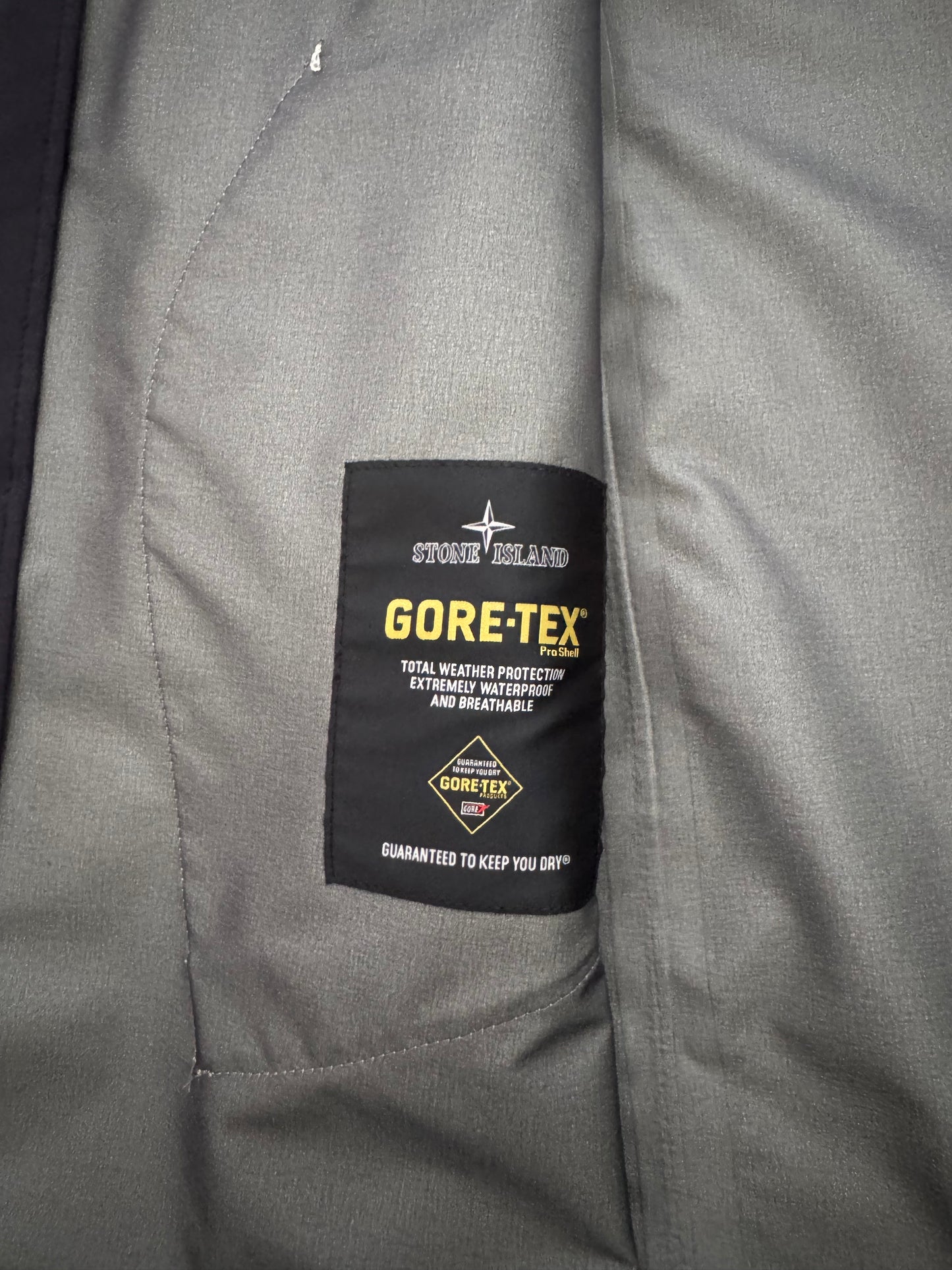 Stone Island Shadow Project 'Stealth Goretex' Parka - Large