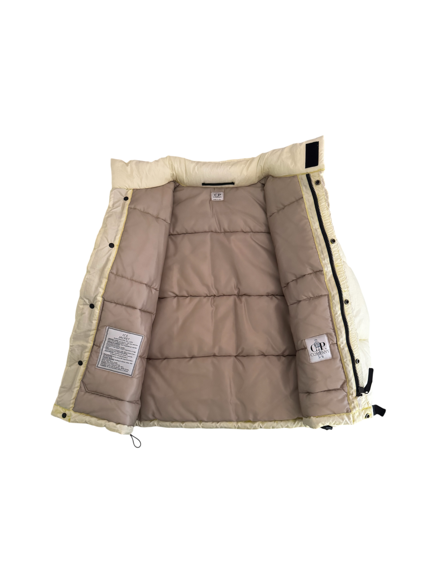 C.P. Company White/Green 'Ice Jacket' - Small