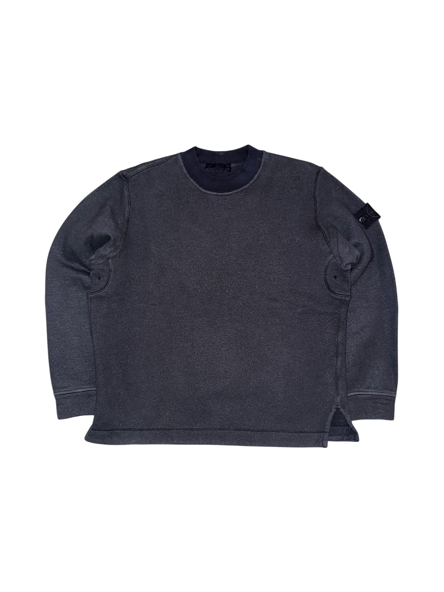 Maglione Stone Island Ghost Navy Lana/Cotone - Large