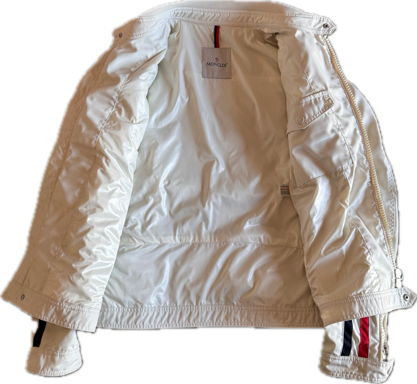 Bomber Moncler Vintage Bianco - Large
