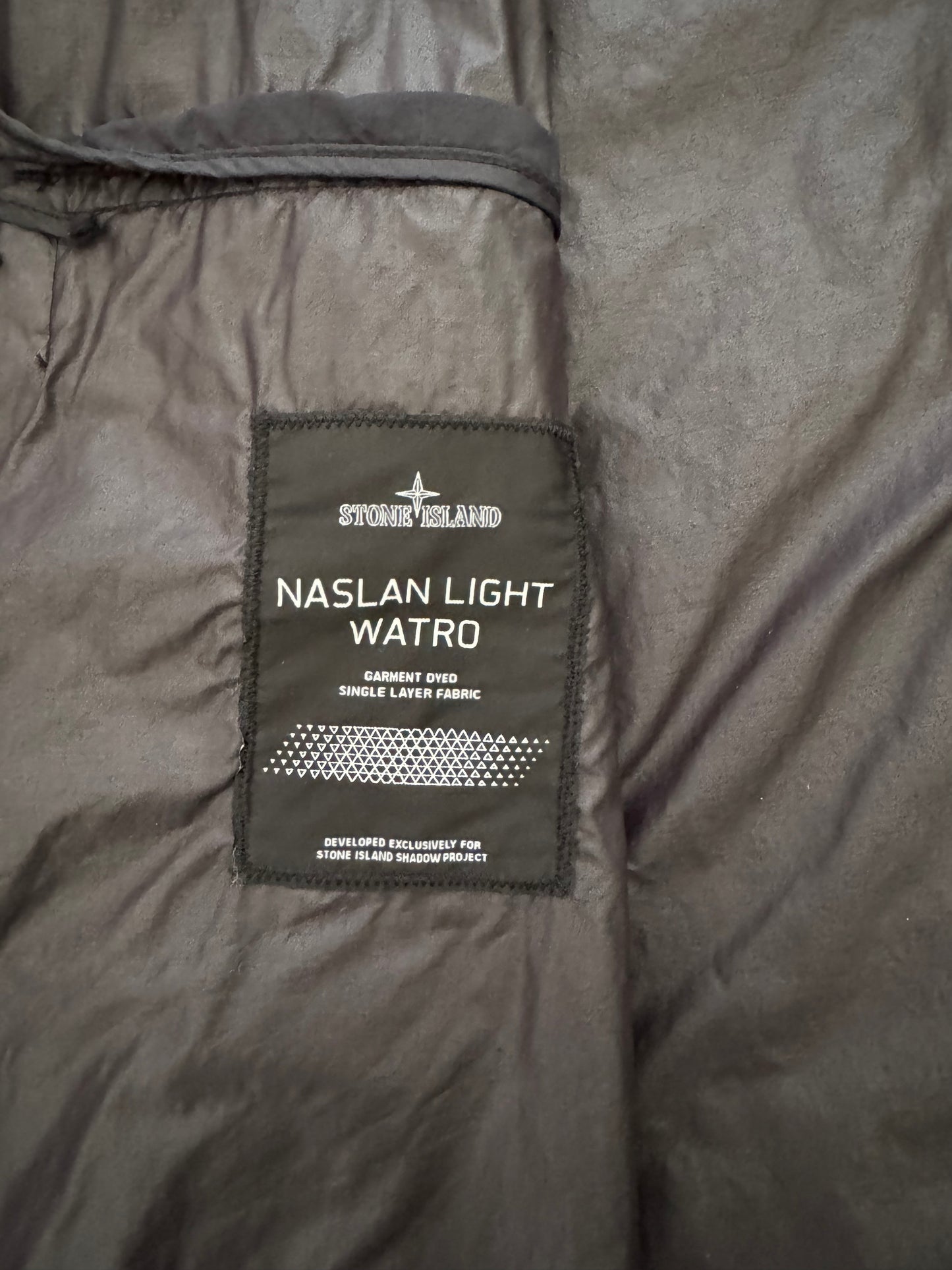 Stone Island Shadow Project 'Naslan Light Watro' Trench - XXL