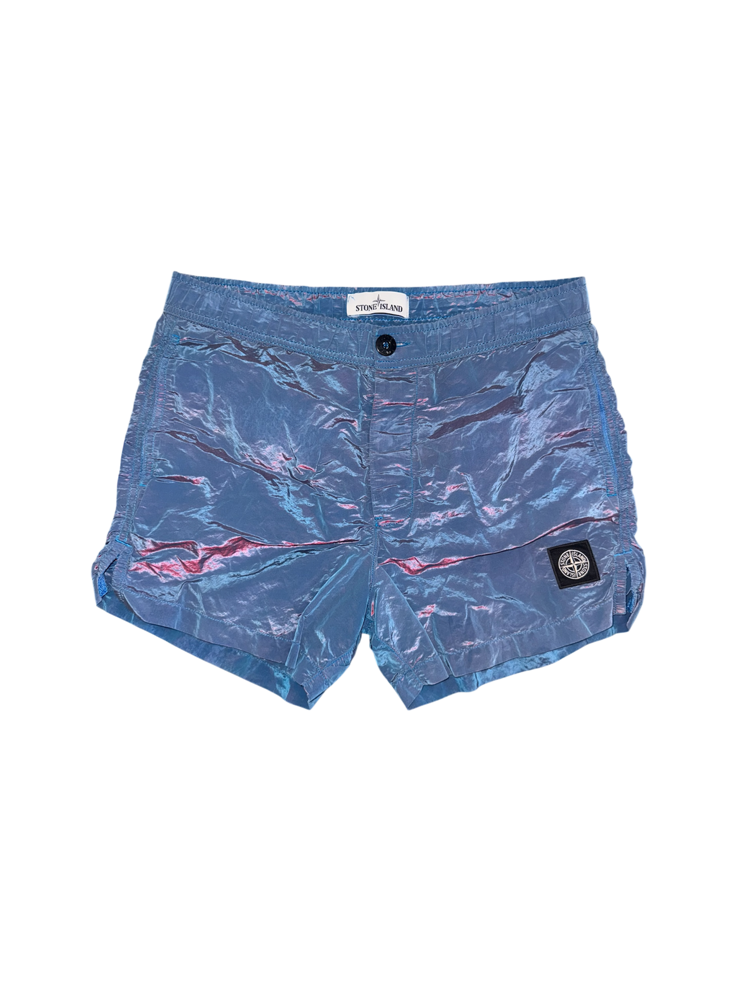 Stone Island Nylon Metal Colour Weft Swim Shorts - Small