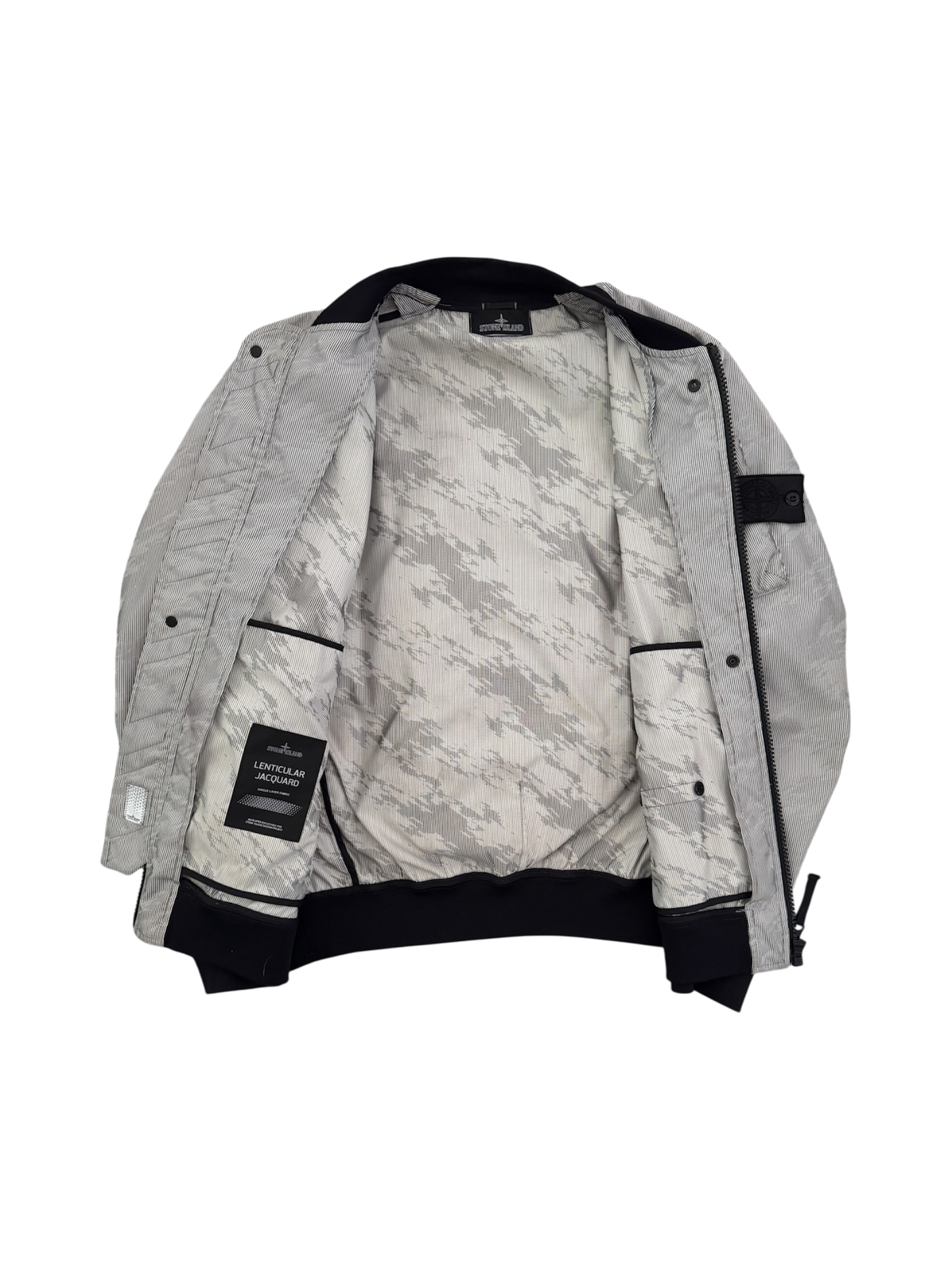 Stone Island Shadow Project 'Lenticular Jacquard' Bomber - Medium