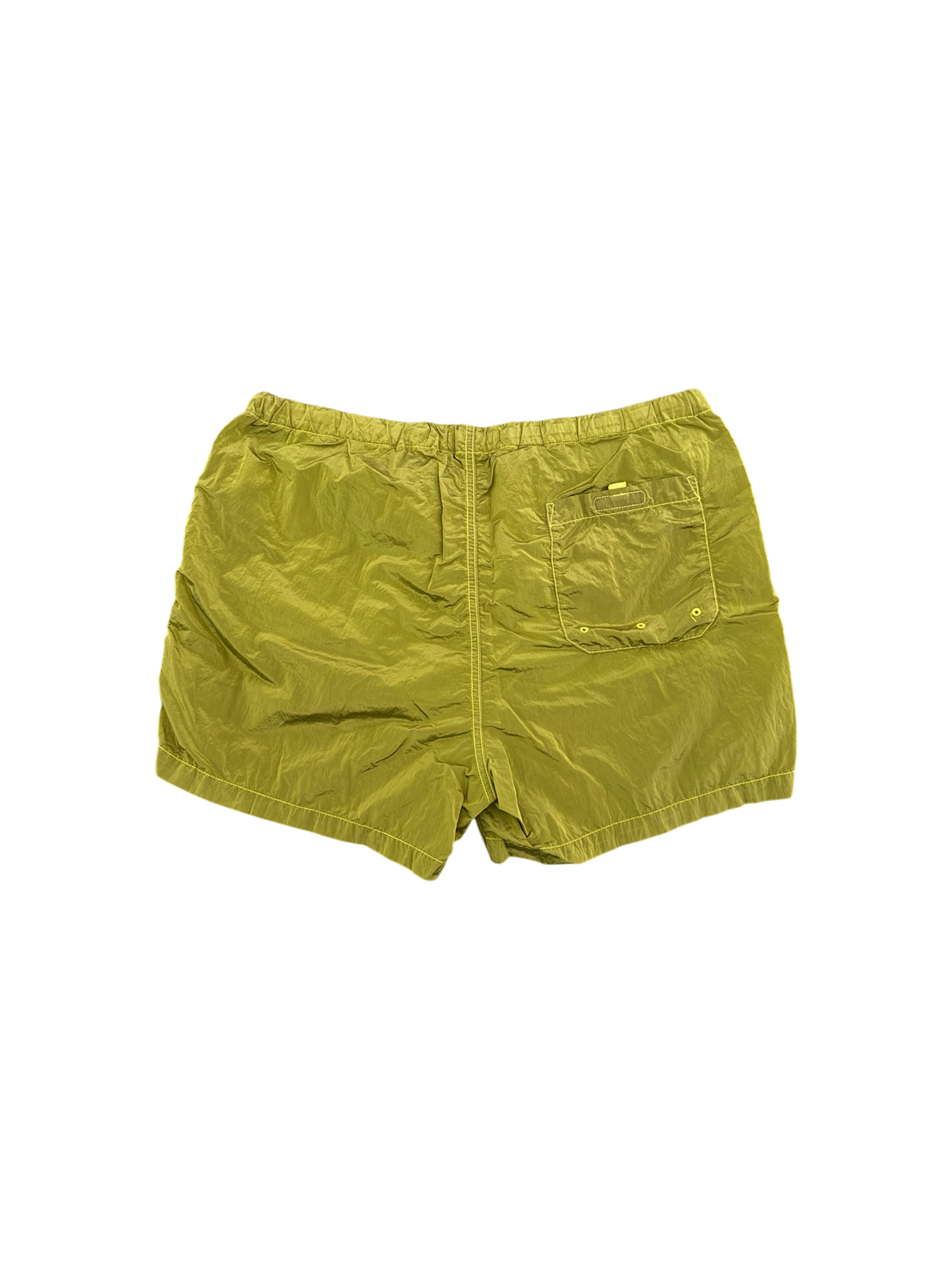 Stone Island Nylon Metal Green Swim Shorts - Large
