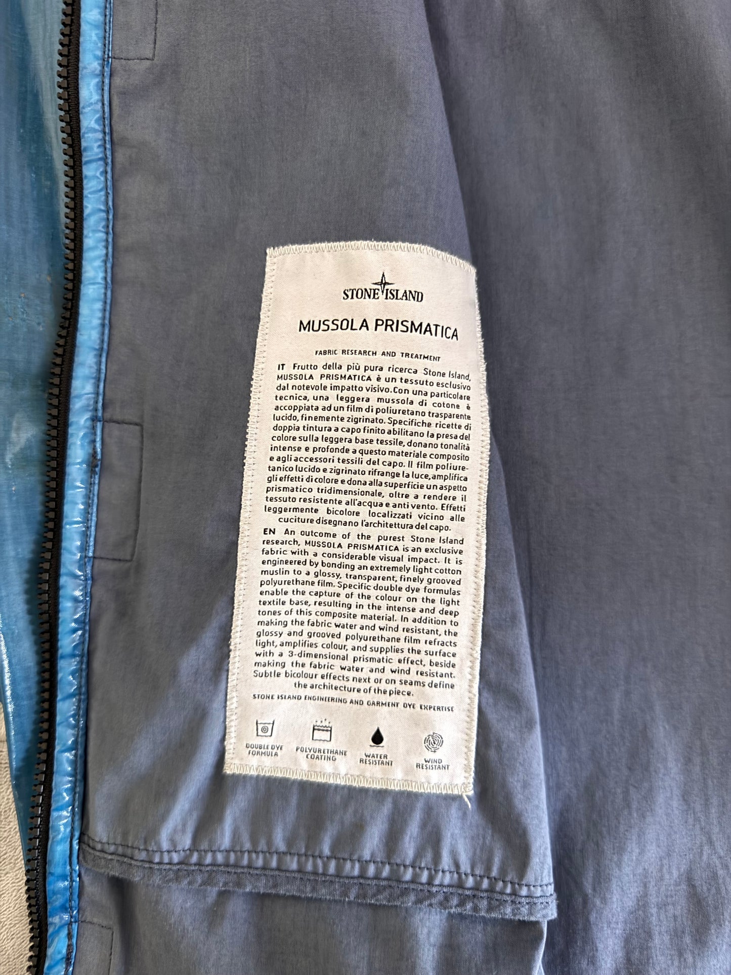 Stone Island 'Mussola Prismatica' Jacket - Medium