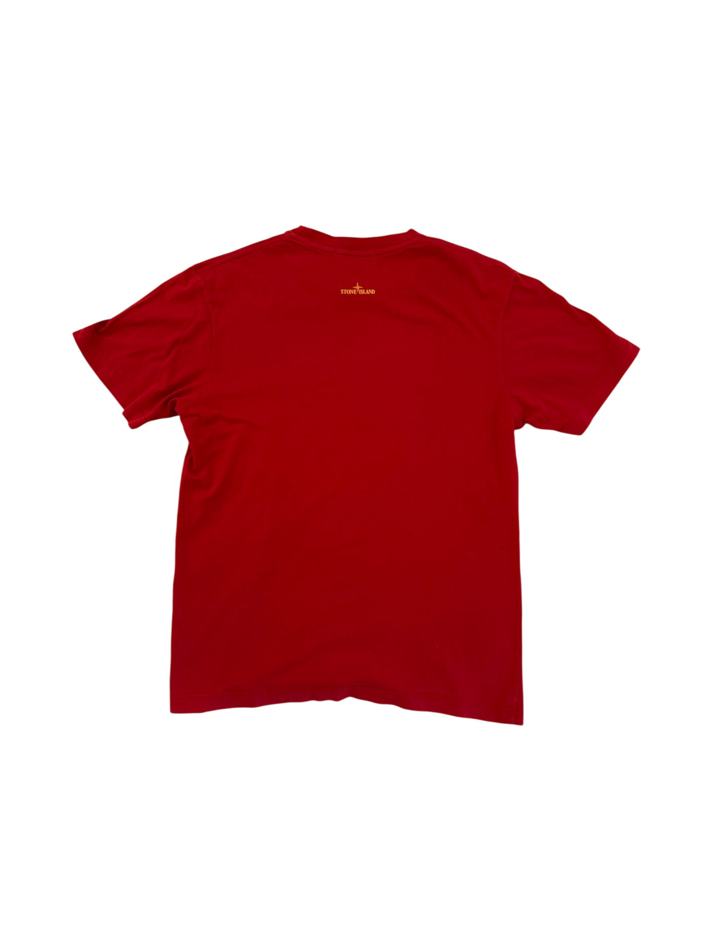 T-Shirt Rossa Stone Island - Medium