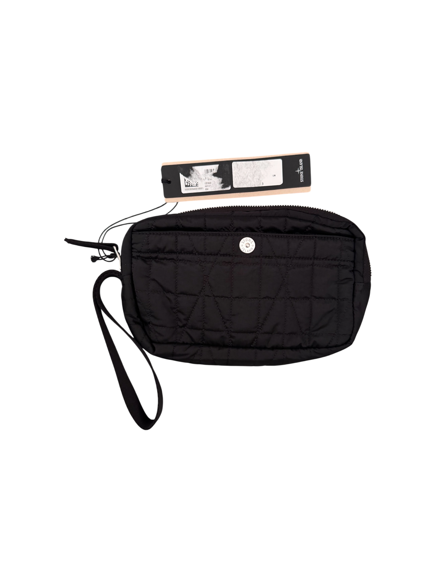 Stone Island Black Nylon Metal Pochette - Unisize