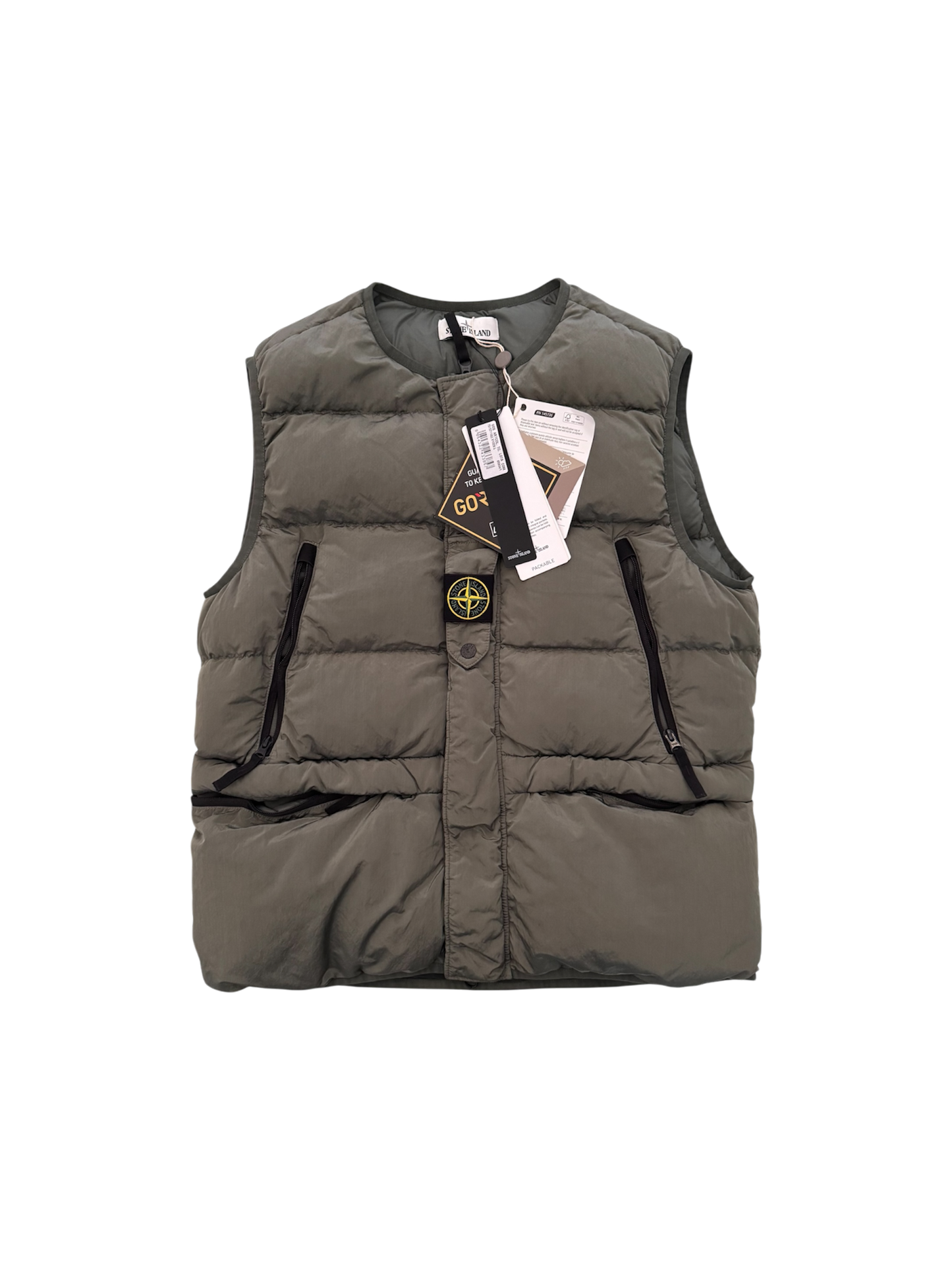 Smanicato Stone Island Grigio - Large