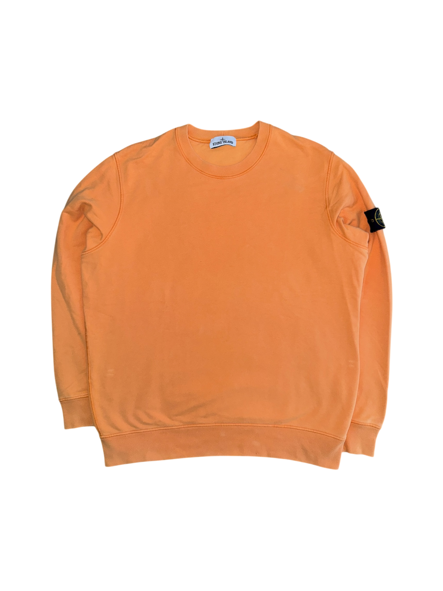 Stone Island 2020 Orange Crewneck - XL