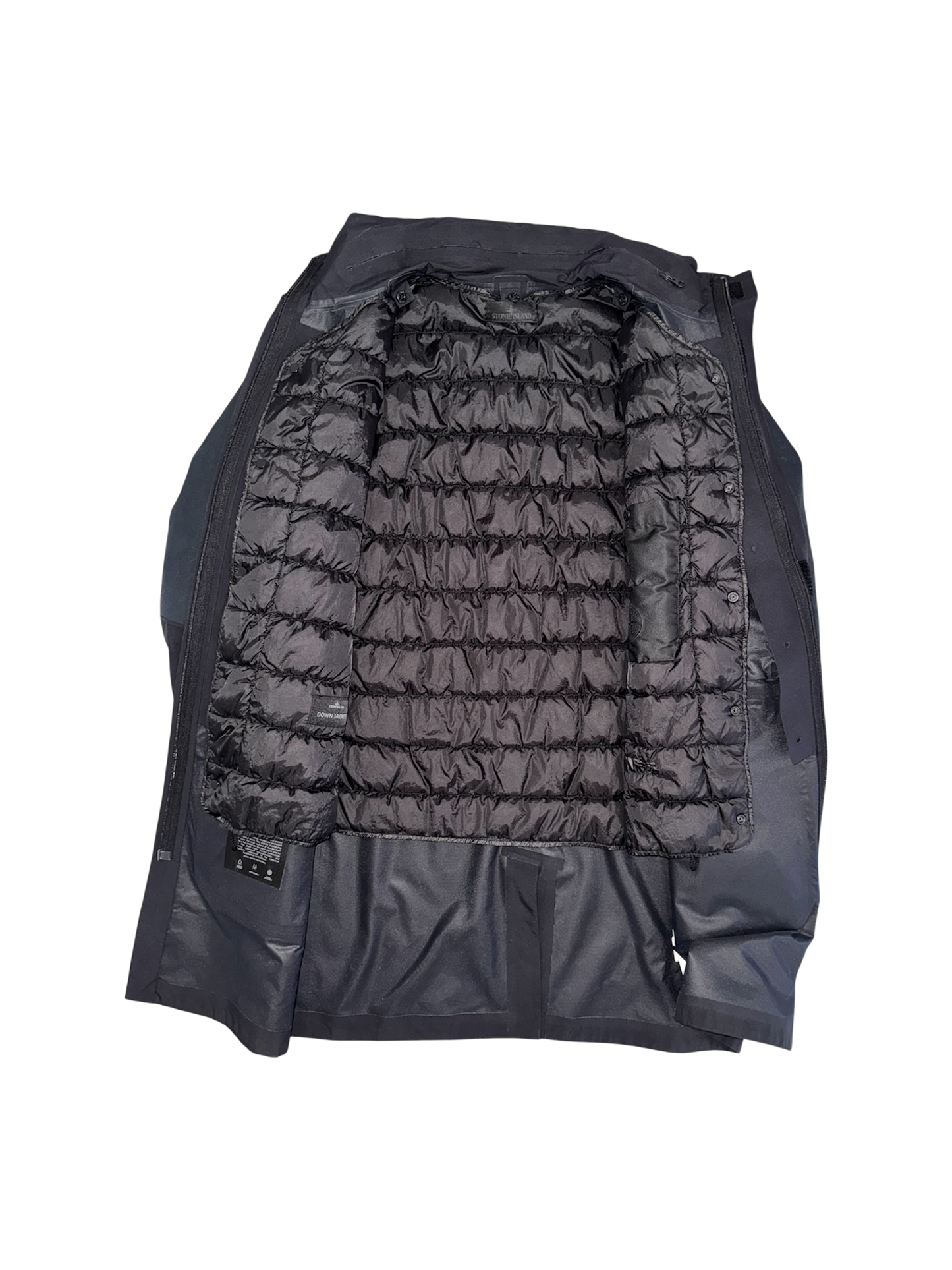 Stone Island 'Tank Shield Ghost Piece' Trench Coat - Large