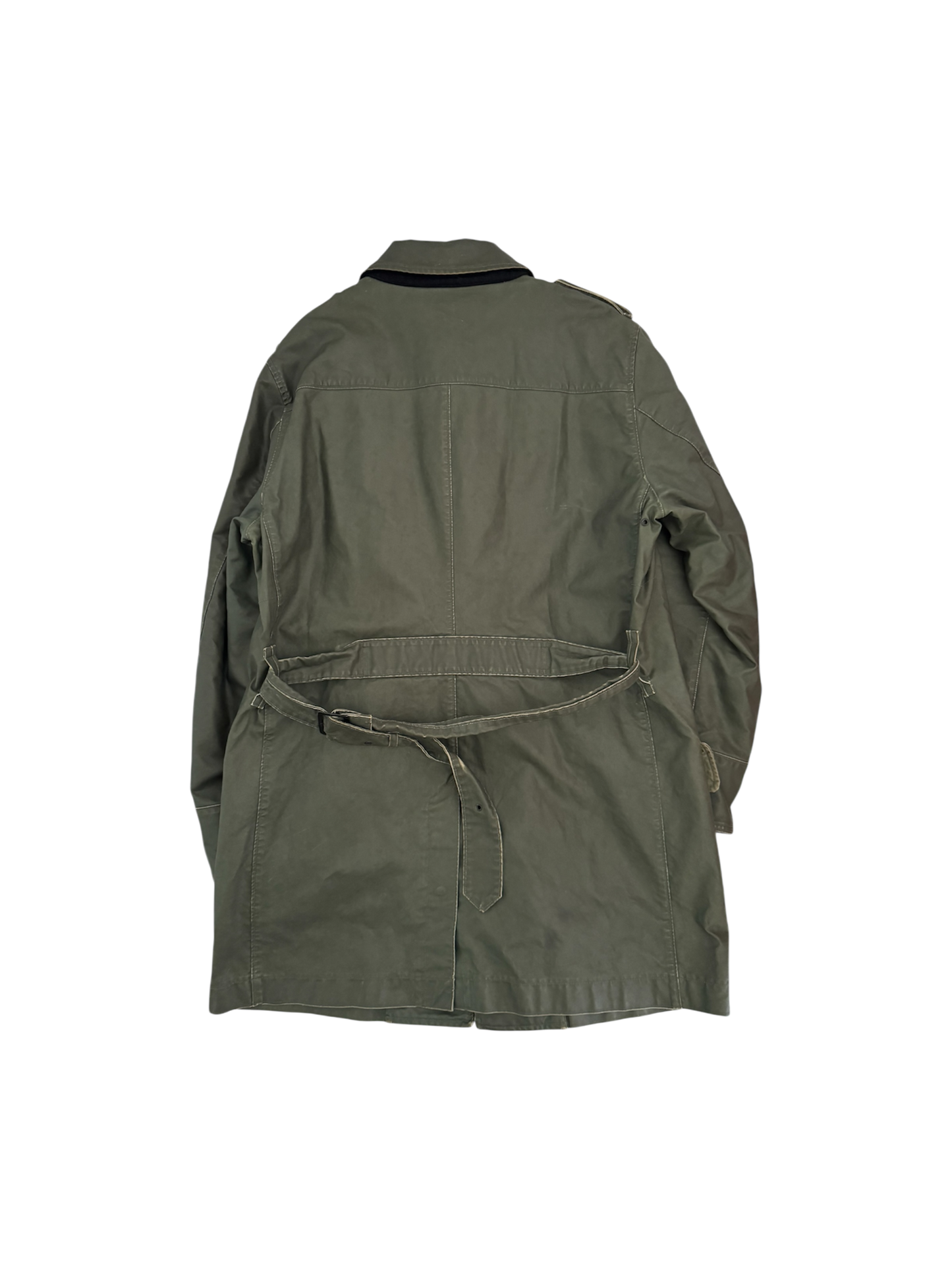 Stone Island 'Waxed Ice Heat Reactive' Trench - XXL