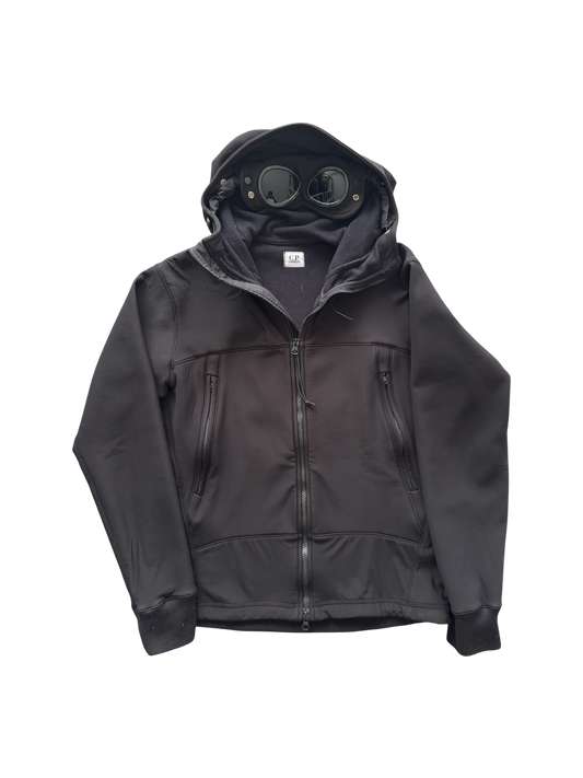 C.P. Company Black CP Shell Goggle Jacket - Large