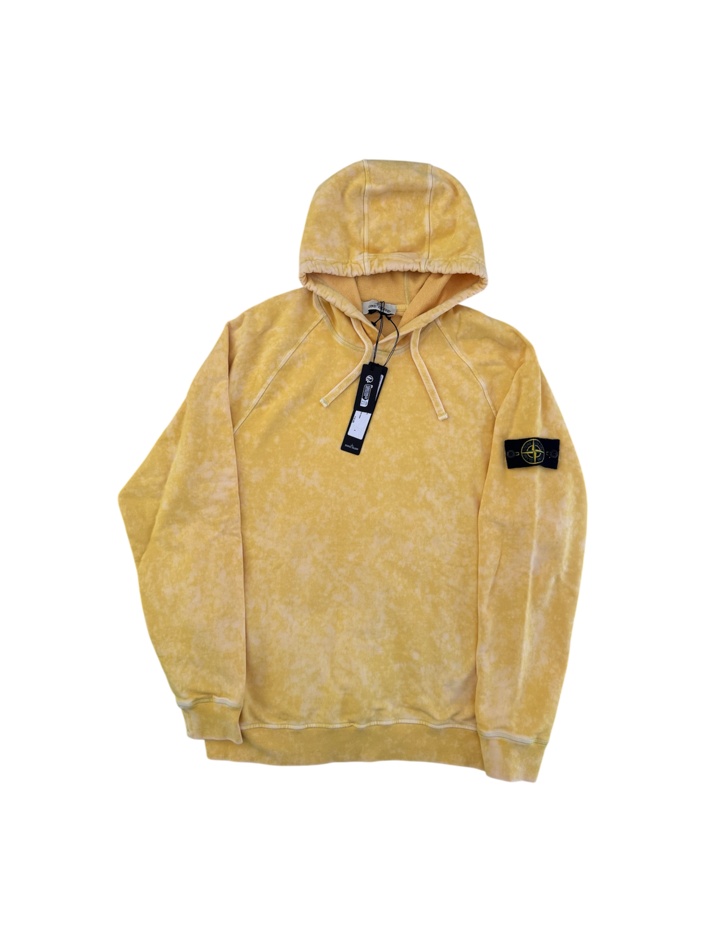 Stone Island OVD Yellow Hoodie - XL