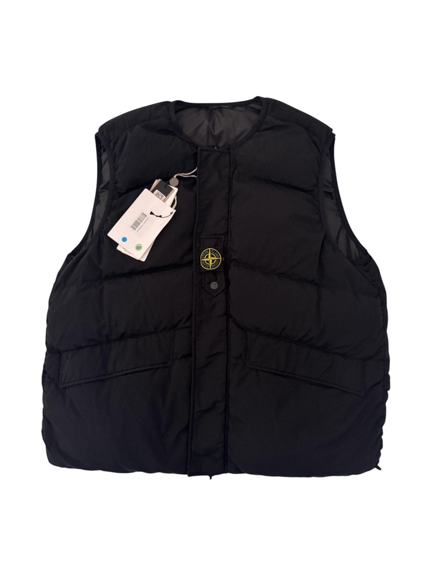 Stone Island Reversible 'Nylon Metal Econyl Nylon Down TC' BodyWarmer - XXL