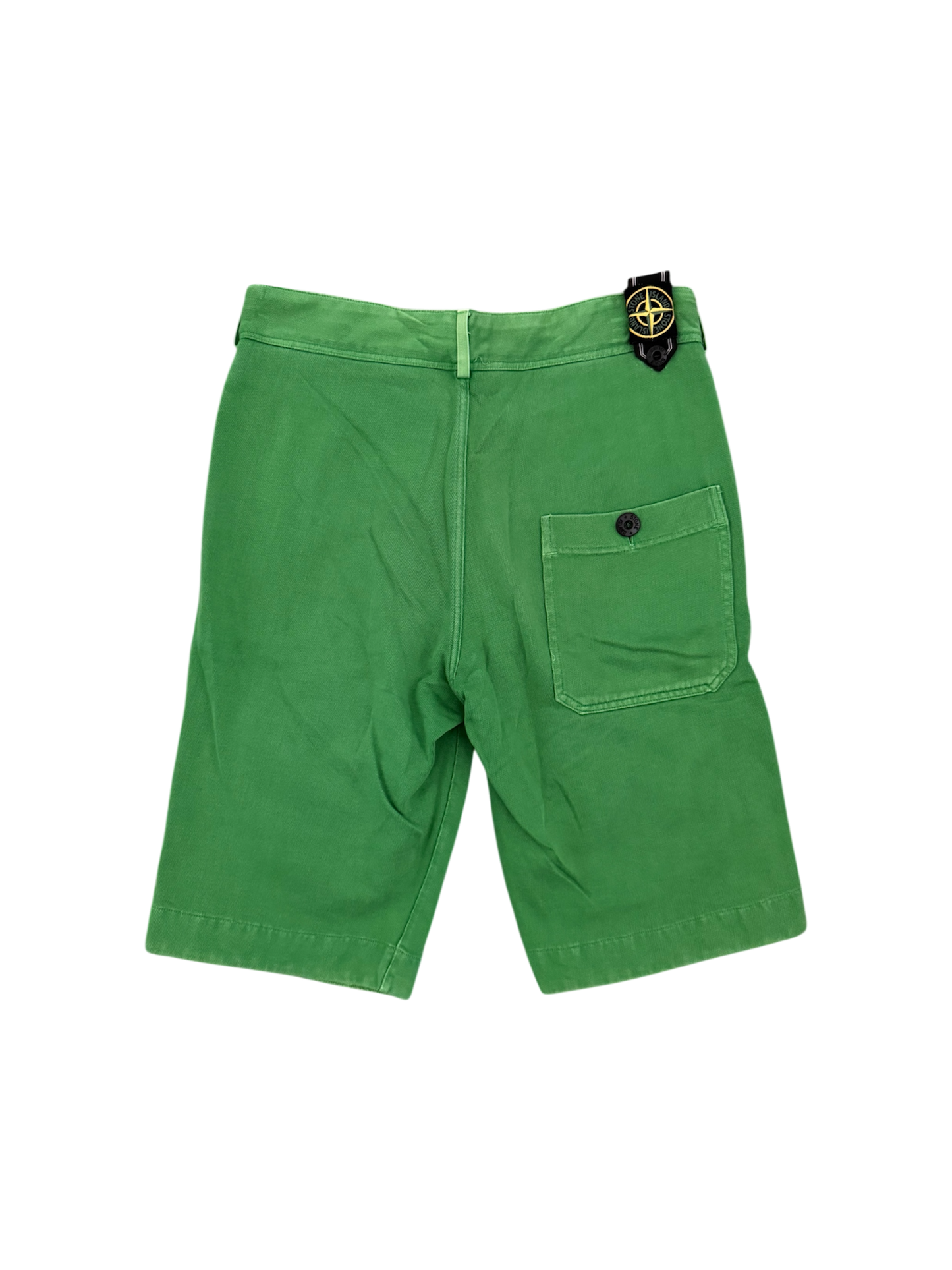Stone Island Green Vintage Shorts - Small