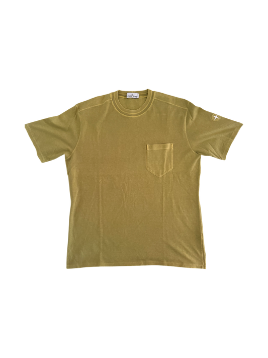 Stone Island Yellow T-Shirt - XL