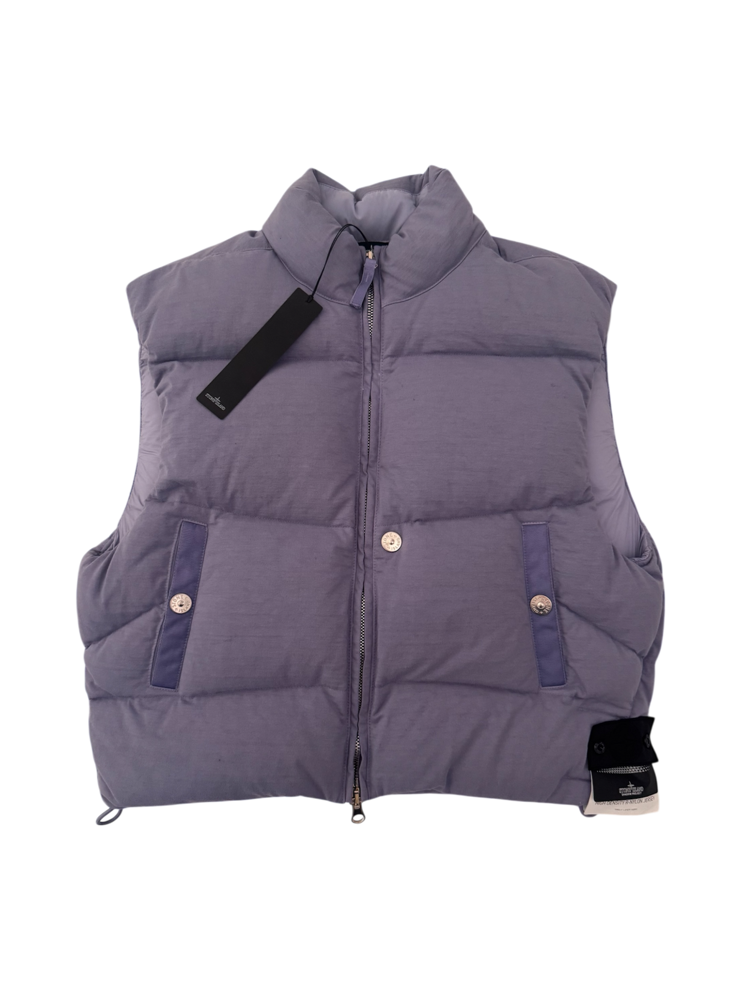 Stone Island Shadow Project Purple 'High Density R-Nylon Jersey' BodyWarmer - Small