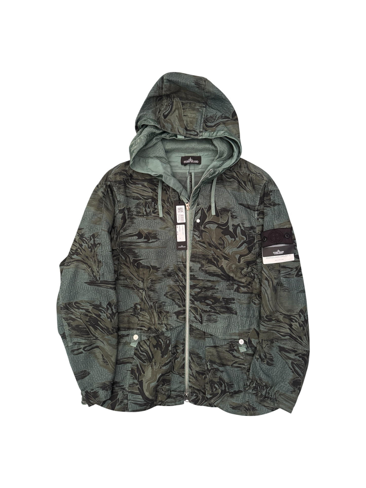 Giacca Stone Island Shadow Project 'Printed Linen Cordura TC' - XL